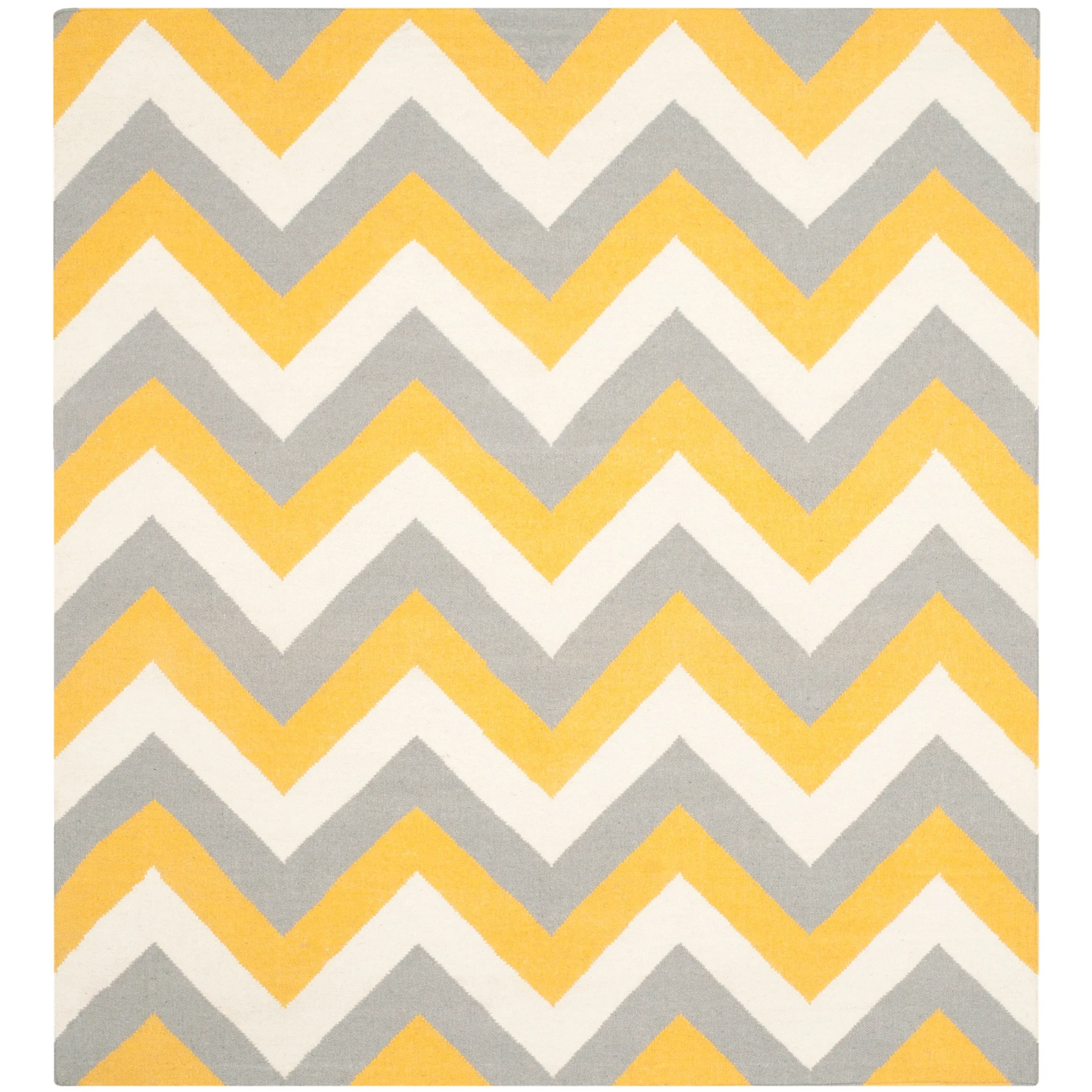 SAFAVIEH Handmade Flatweave Dhurries Alliette Modern Wool Rug