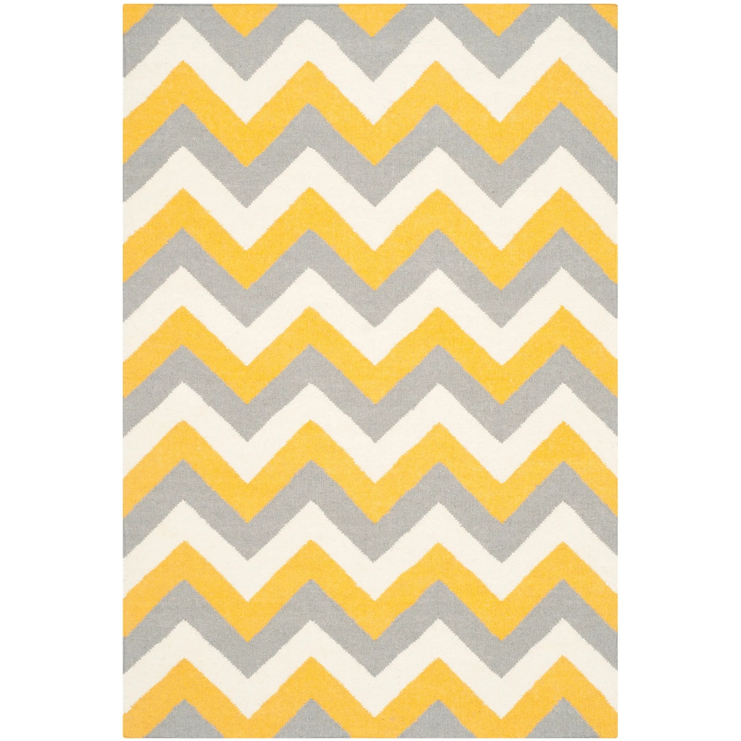 SAFAVIEH Handmade Flatweave Dhurries Alliette Modern Wool Rug