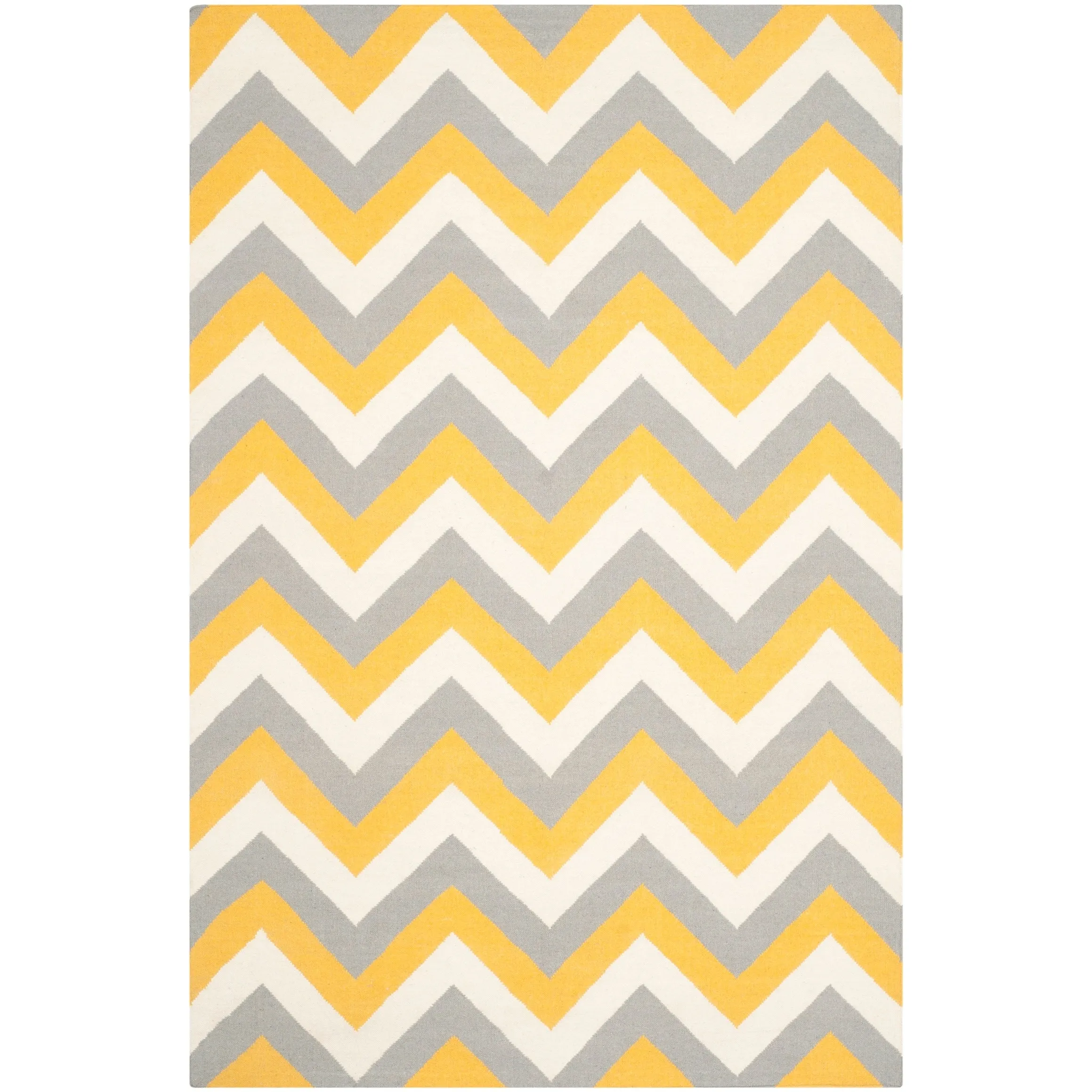 SAFAVIEH Handmade Flatweave Dhurries Alliette Modern Wool Rug
