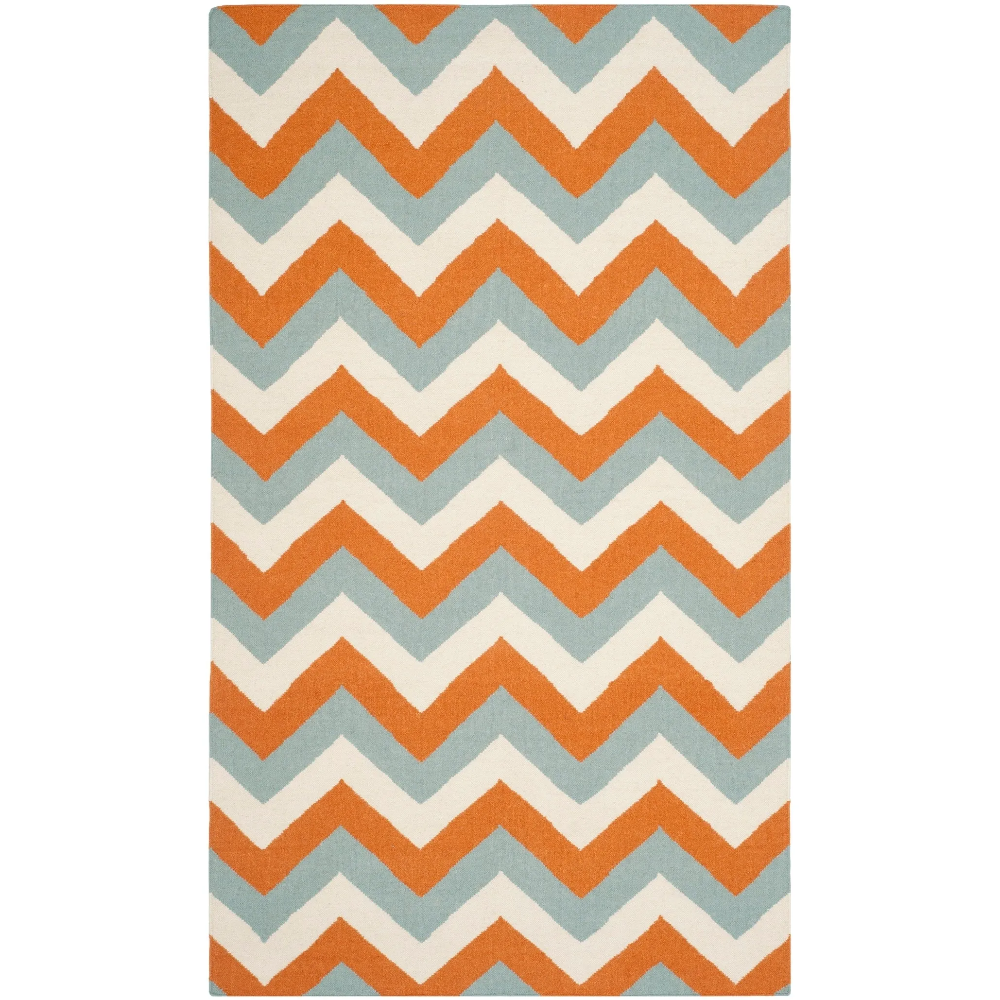 SAFAVIEH Handmade Flatweave Dhurries Alliette Modern Wool Rug