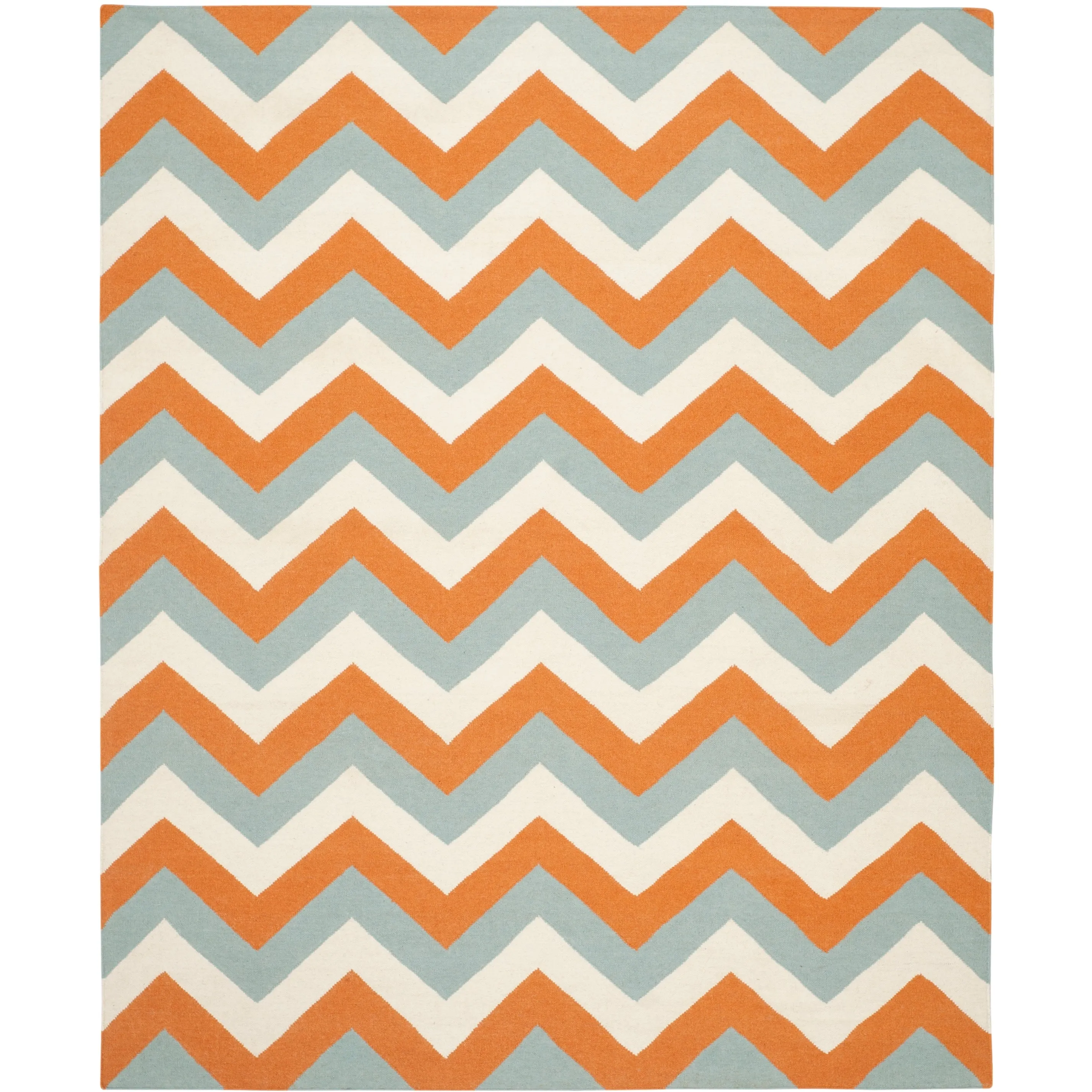 SAFAVIEH Handmade Flatweave Dhurries Alliette Modern Wool Rug