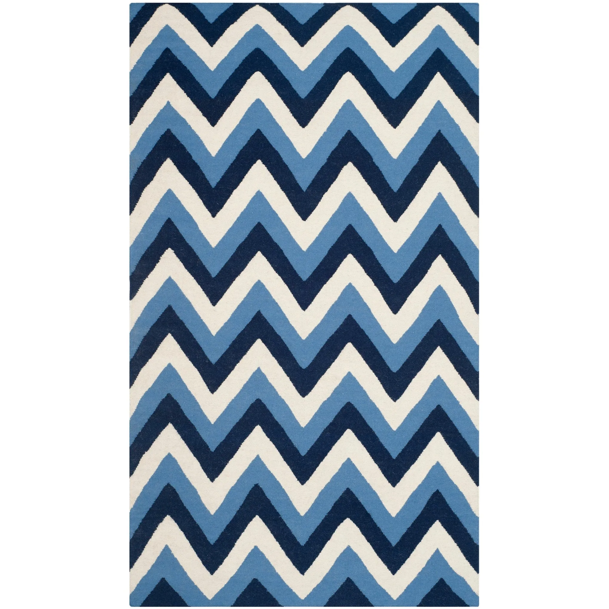 SAFAVIEH Handmade Flatweave Dhurries Alliette Modern Wool Rug
