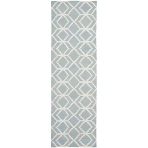 SAFAVIEH Handmade Flatweave Dhurries Kruttika Modern Moroccan Wool Rug