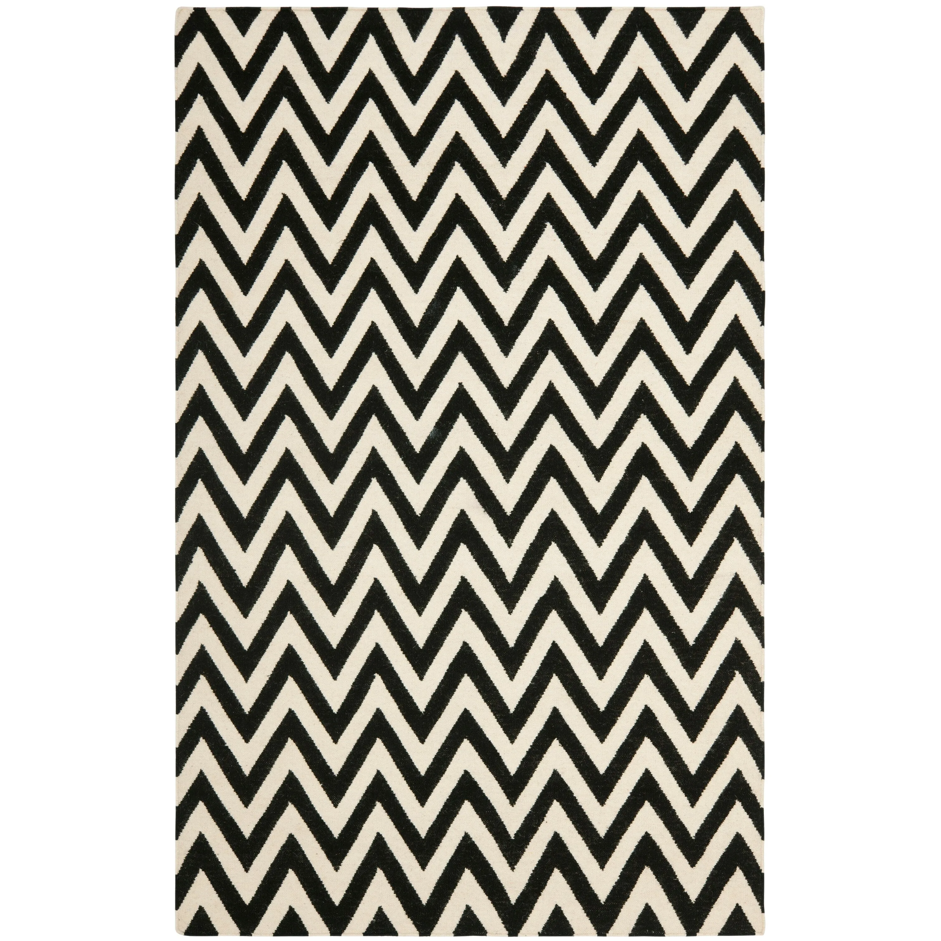 SAFAVIEH Handmade Flatweave Dhurries Naira Modern Wool Rug