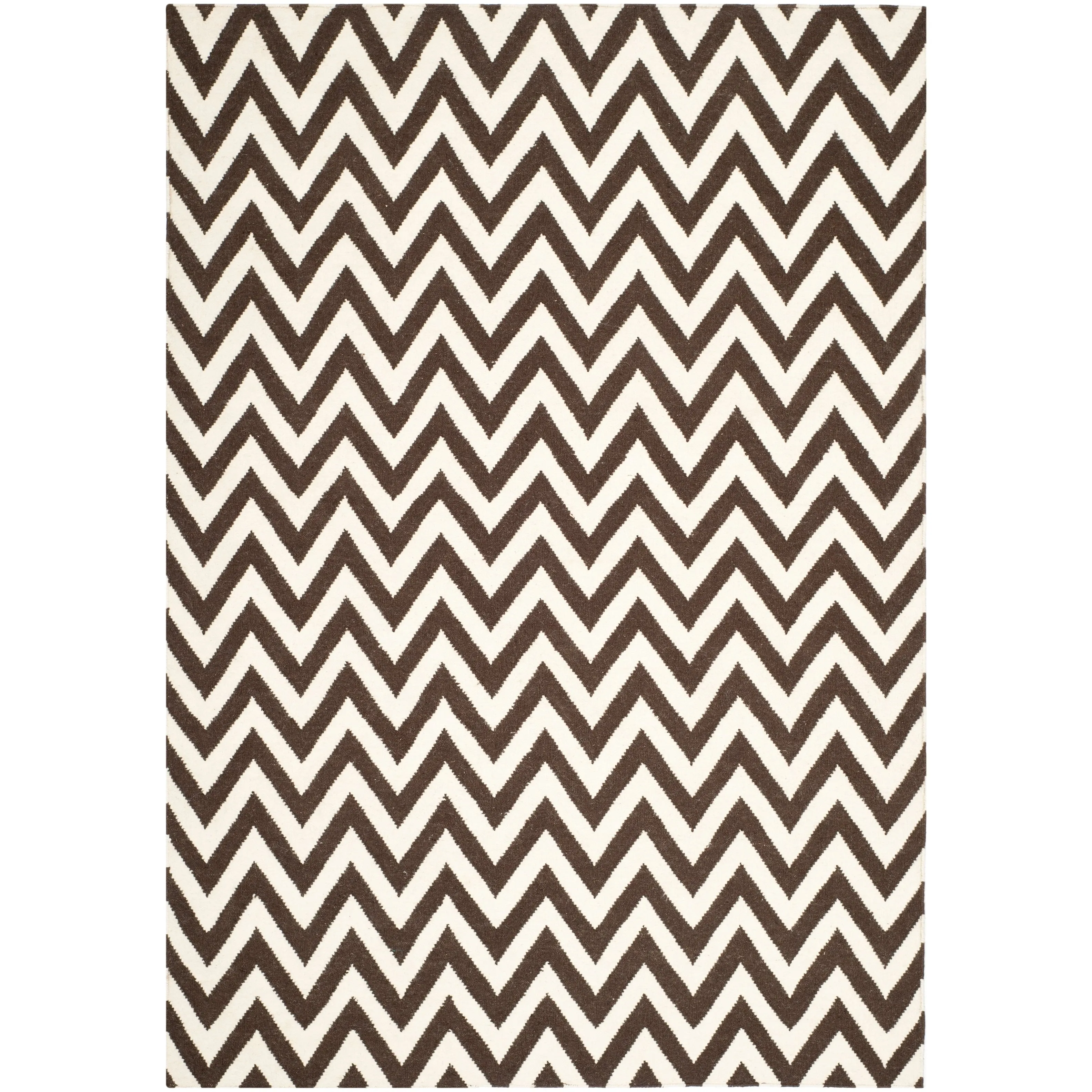 SAFAVIEH Handmade Flatweave Dhurries Naira Modern Wool Rug