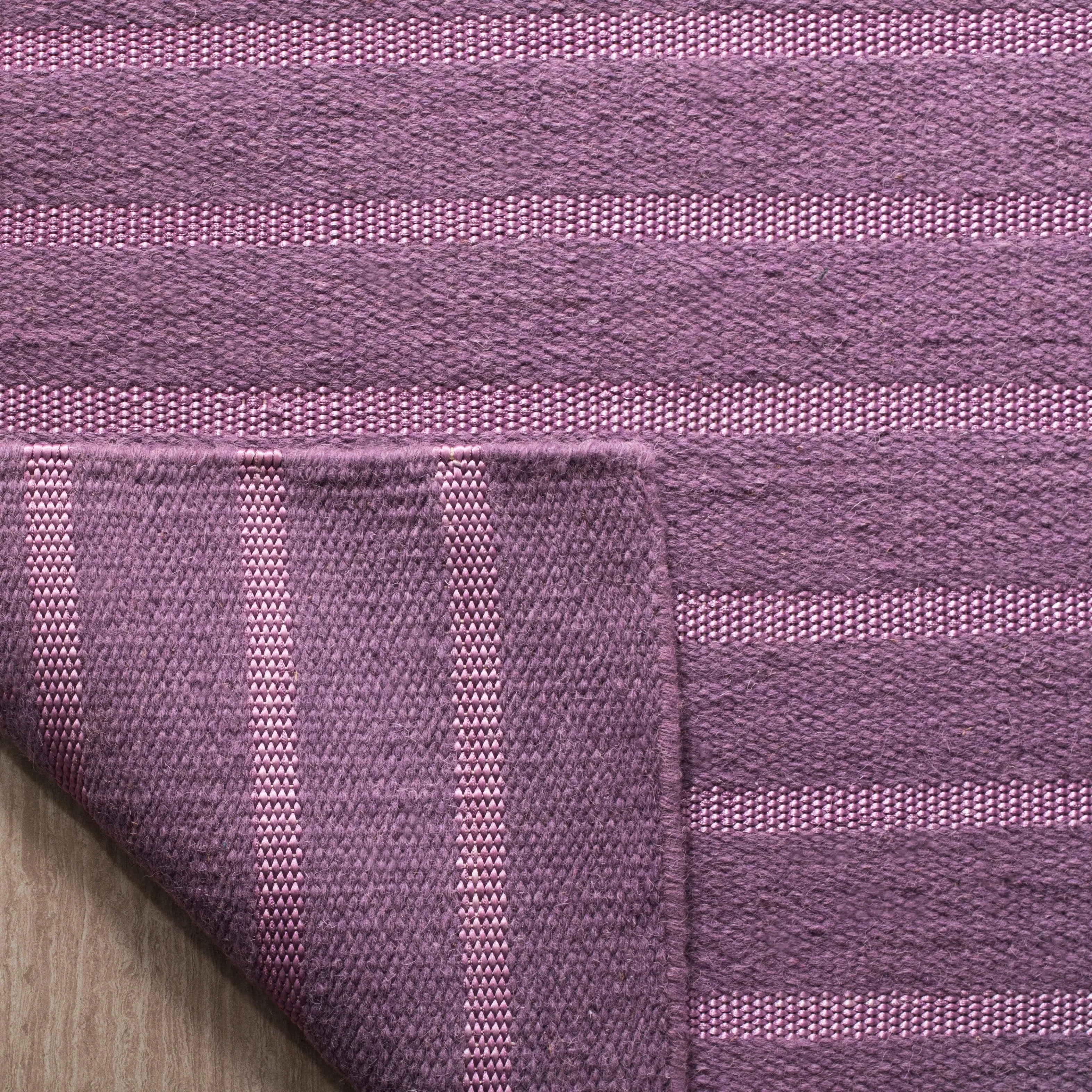 SAFAVIEH Handmade Flatweave Dhurries Purvoleta Modern Wool Rug