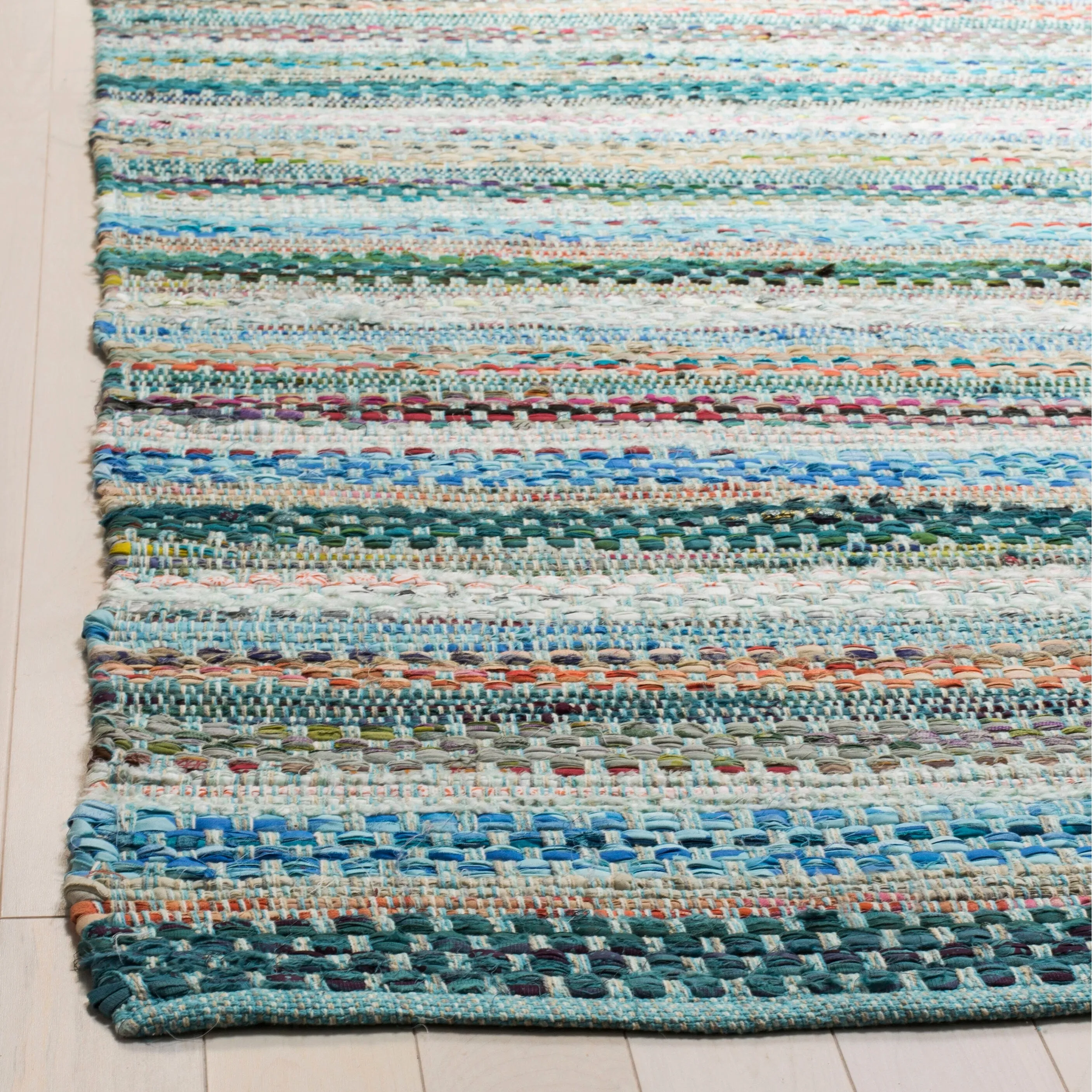SAFAVIEH Handmade Flatweave Montauk Alketa Casual Cotton Rug
