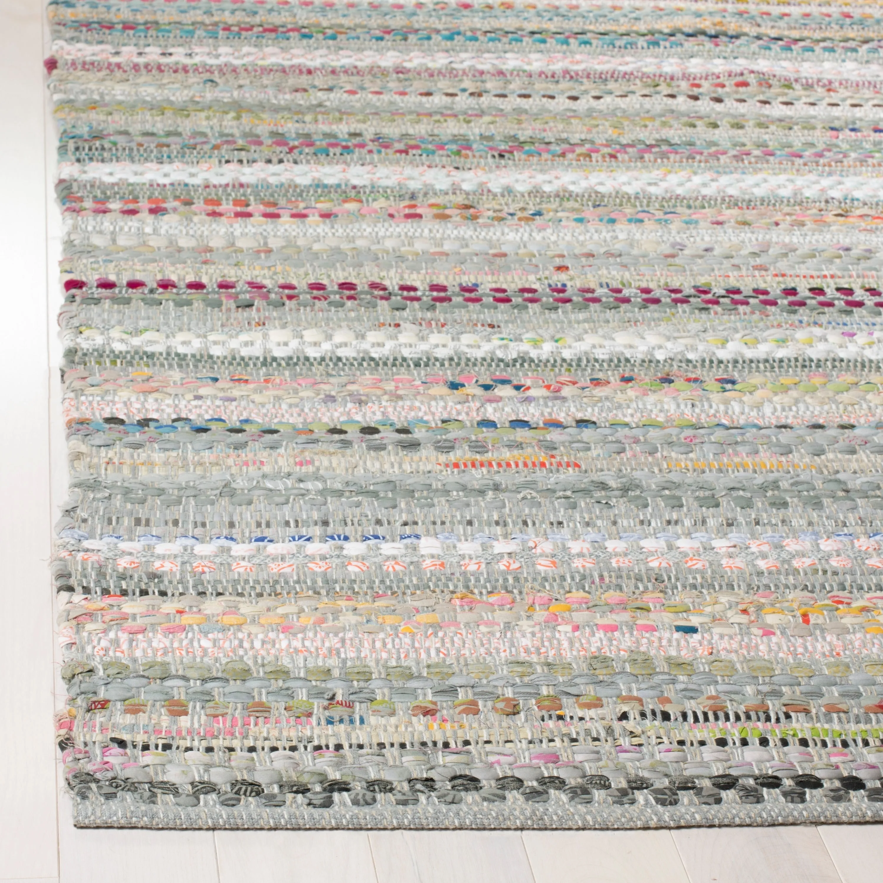 SAFAVIEH Handmade Flatweave Montauk Alketa Casual Cotton Rug