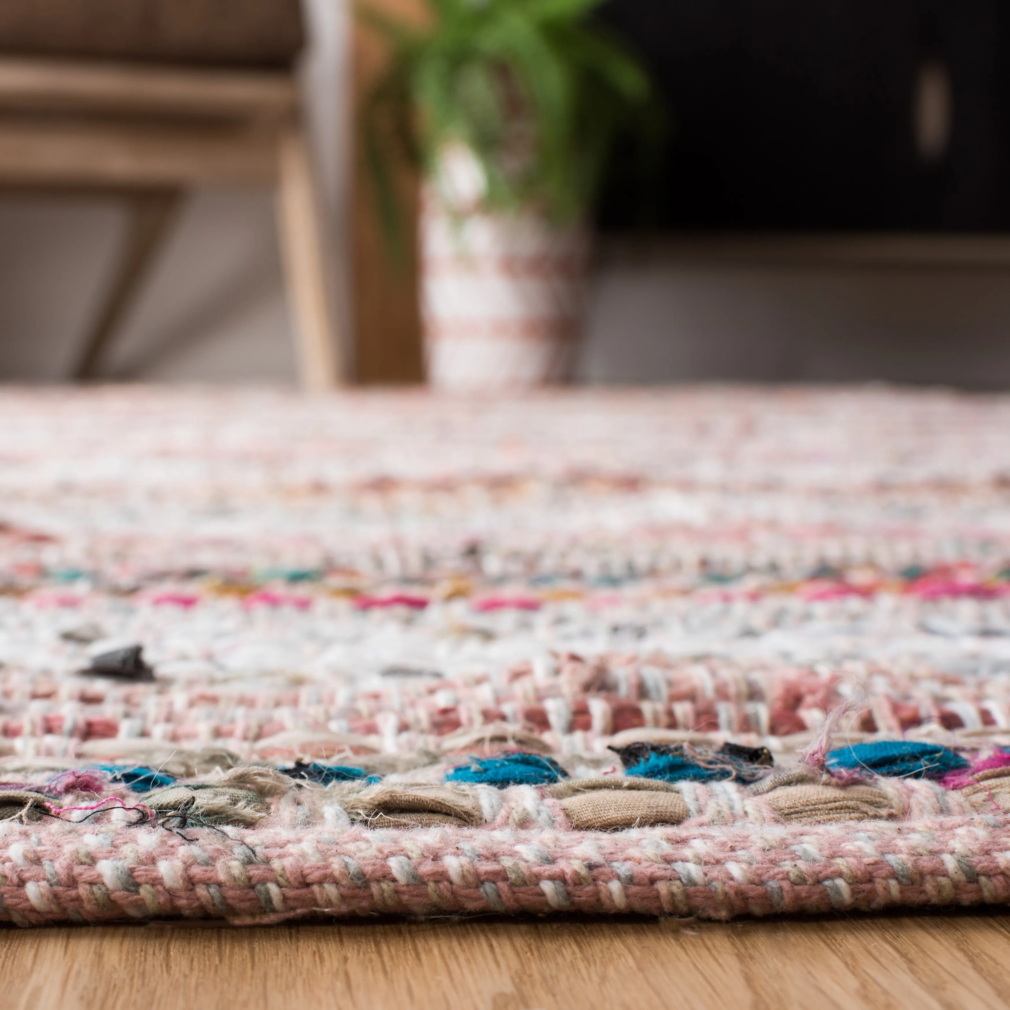 SAFAVIEH Handmade Flatweave Montauk Alketa Casual Cotton Rug
