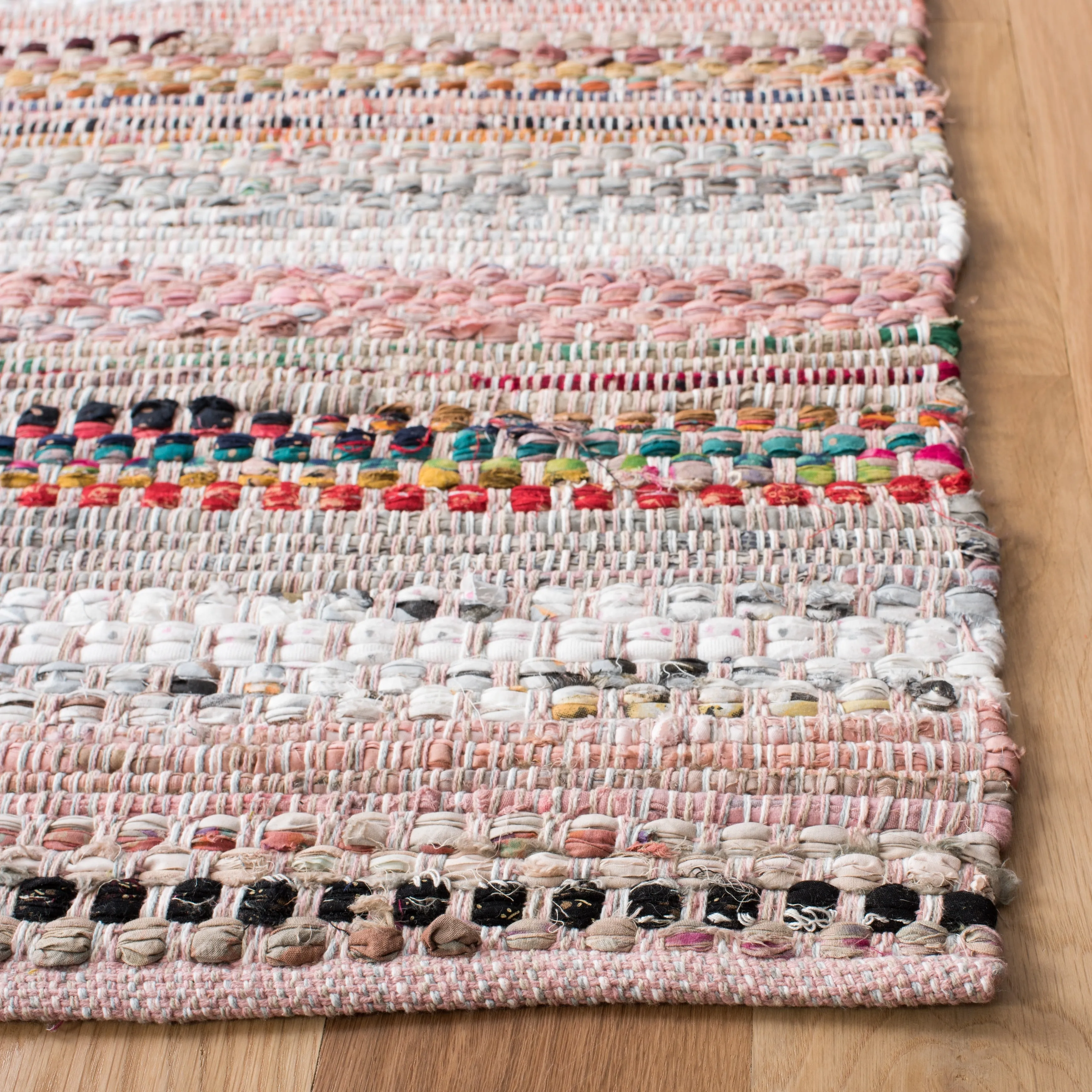 SAFAVIEH Handmade Flatweave Montauk Alketa Casual Cotton Rug