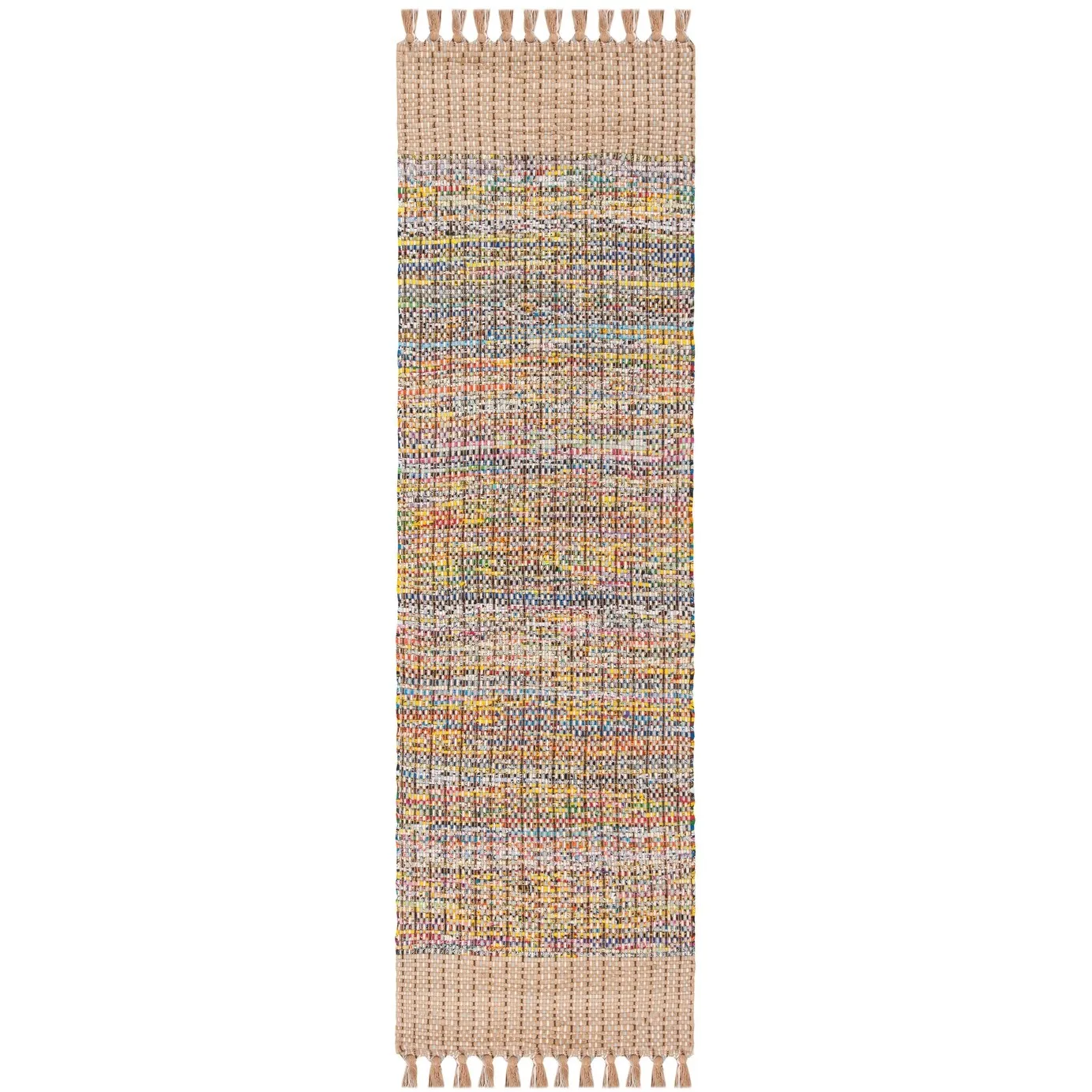 SAFAVIEH Handmade Flatweave Montauk Bylgja Casual Cotton Rug