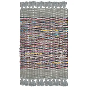 SAFAVIEH Handmade Flatweave Montauk Bylgja Casual Cotton Rug