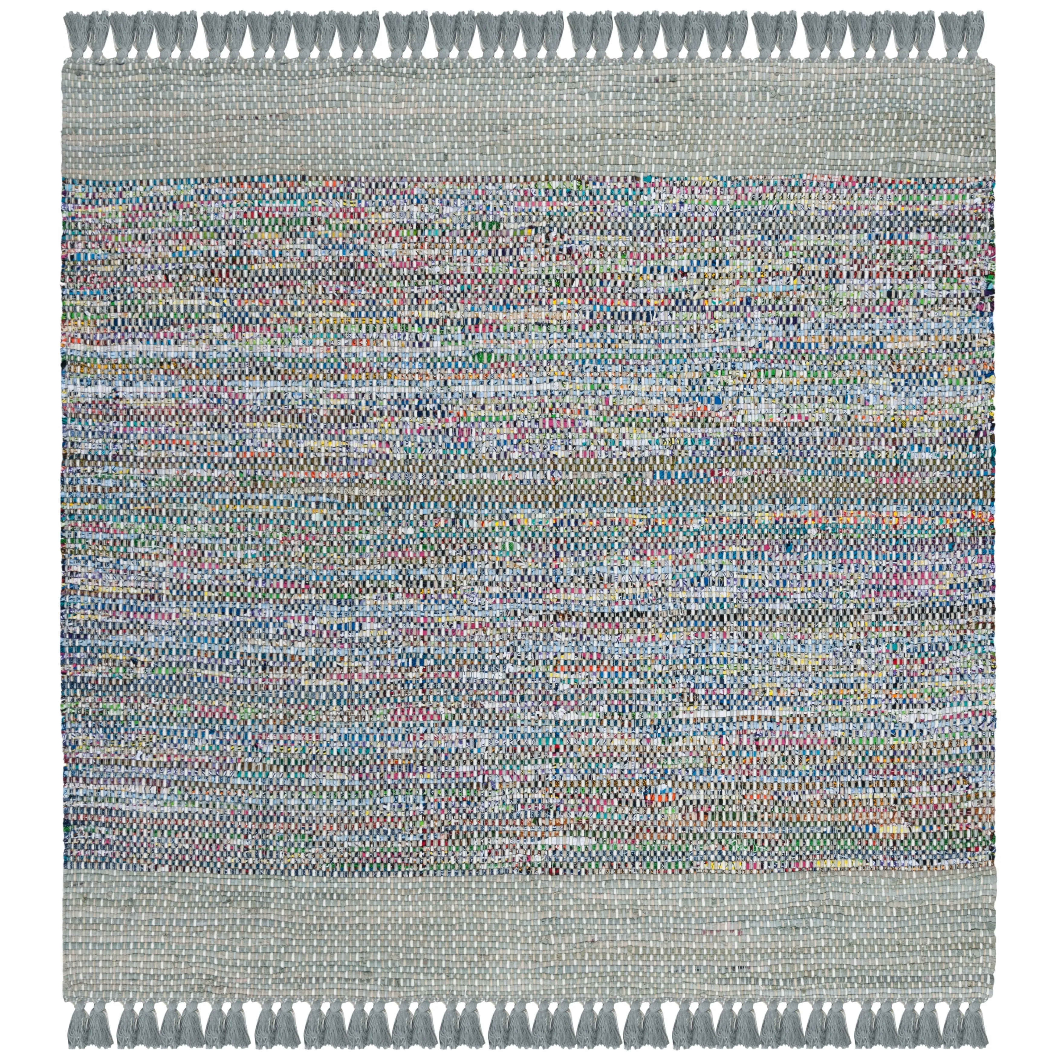 SAFAVIEH Handmade Flatweave Montauk Bylgja Casual Cotton Rug