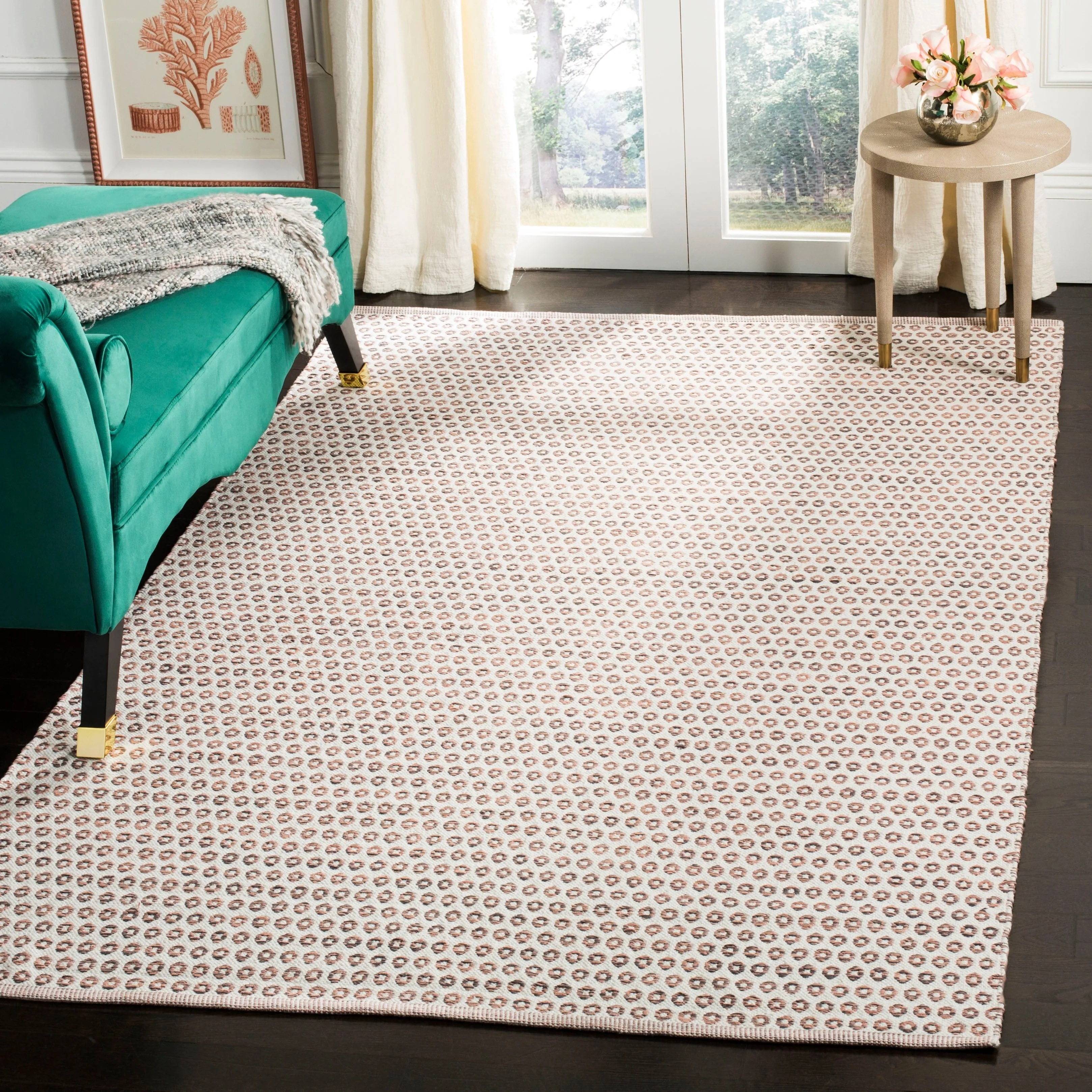 SAFAVIEH Handmade Flatweave Montauk Holly Casual Cotton Rug