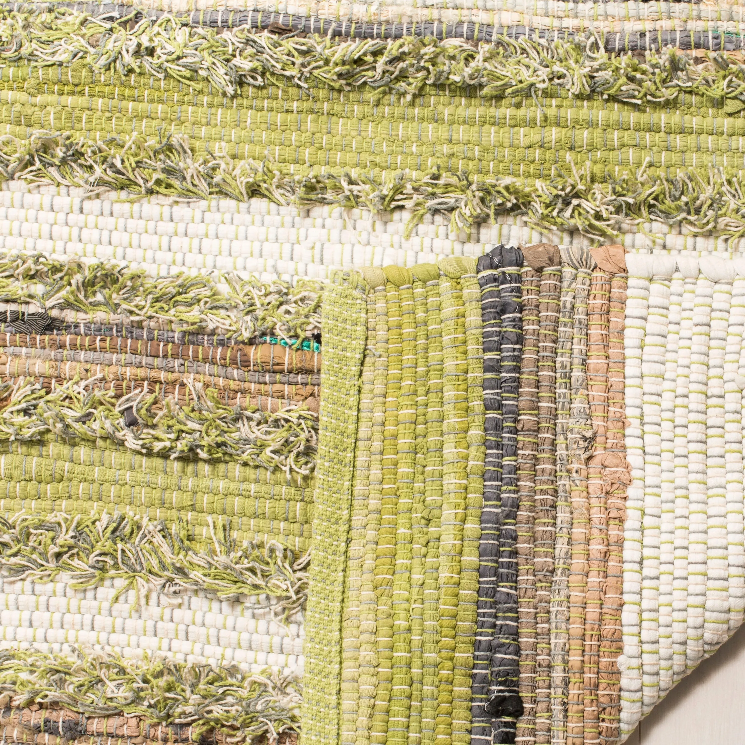 SAFAVIEH Handmade Flatweave Montauk Mridalini Casual Cotton Rug