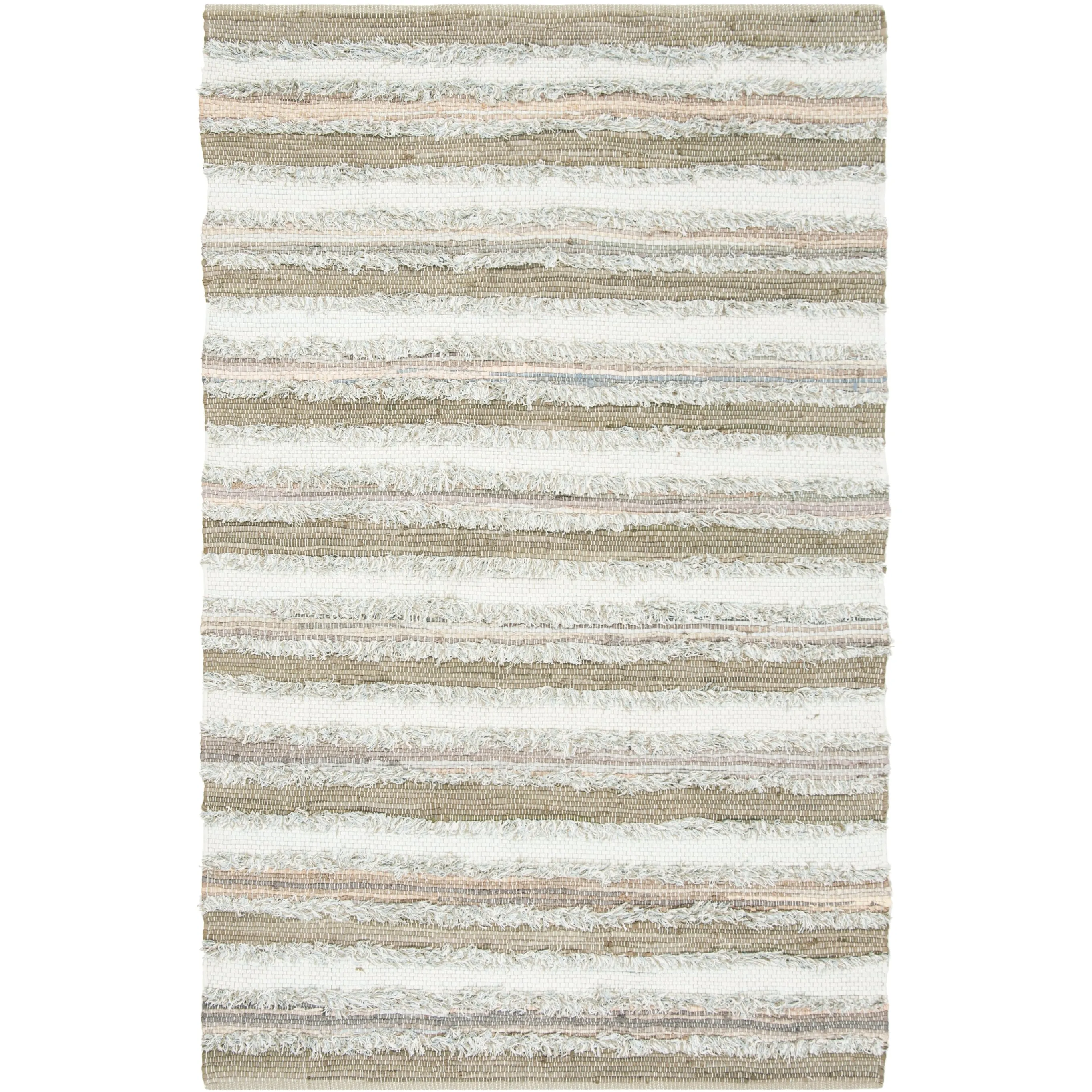 SAFAVIEH Handmade Flatweave Montauk Mridalini Casual Cotton Rug