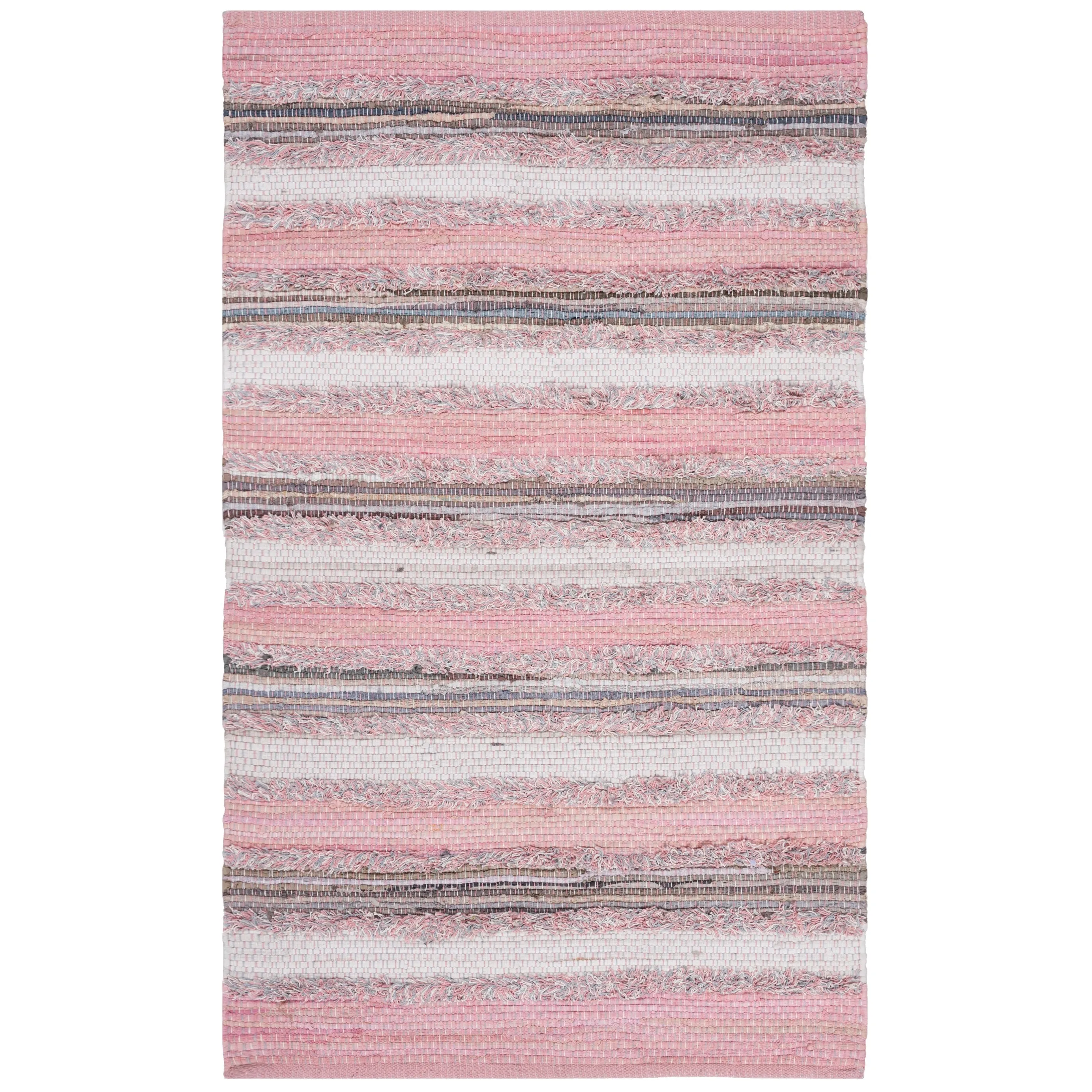 SAFAVIEH Handmade Flatweave Montauk Mridalini Casual Cotton Rug