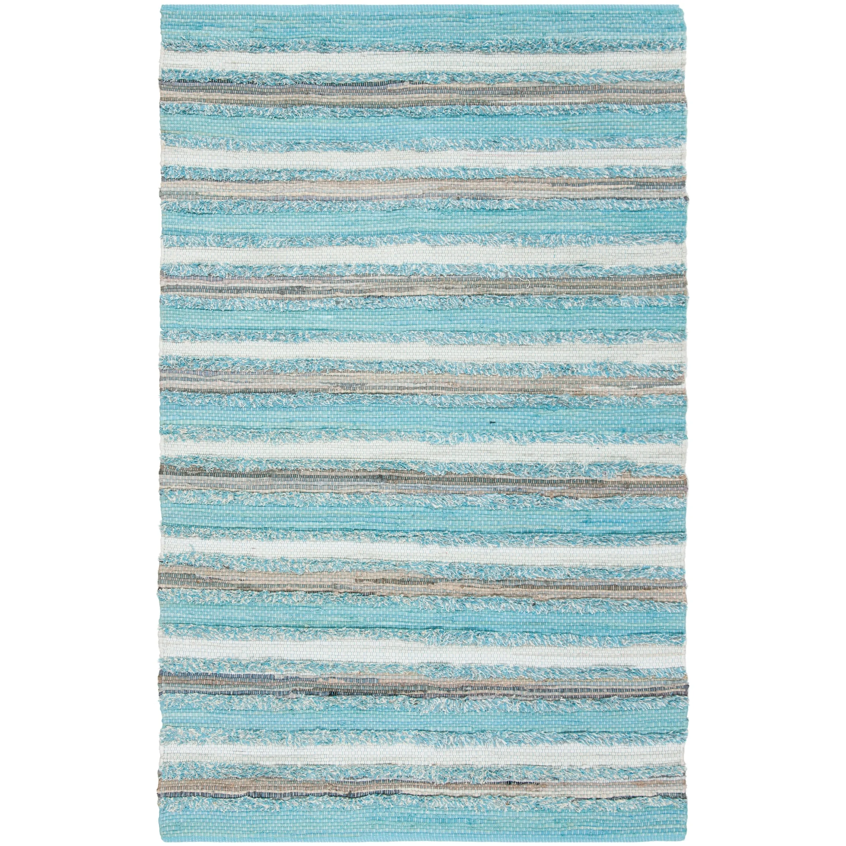 SAFAVIEH Handmade Flatweave Montauk Mridalini Casual Cotton Rug