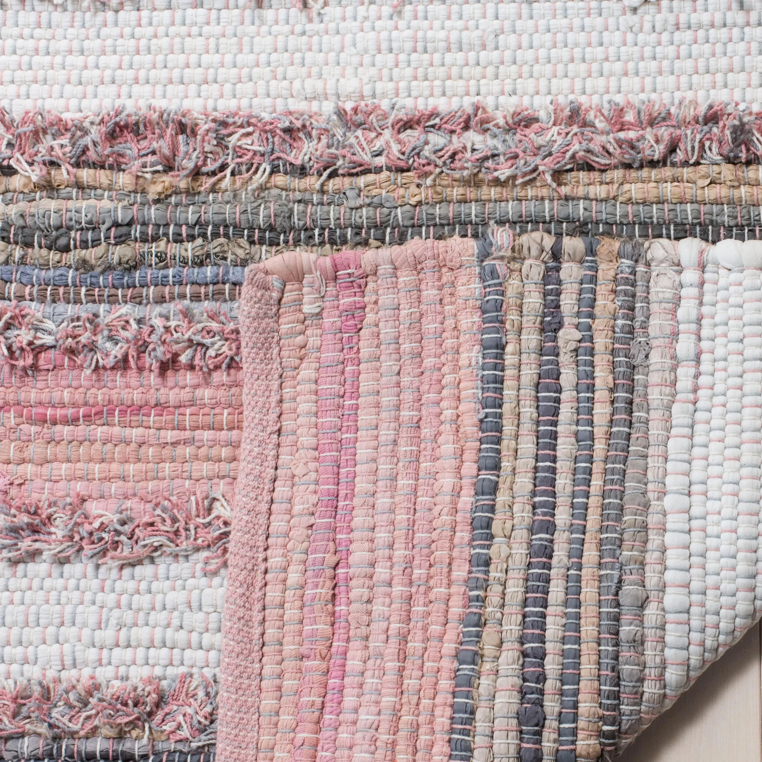 SAFAVIEH Handmade Flatweave Montauk Mridalini Casual Cotton Rug