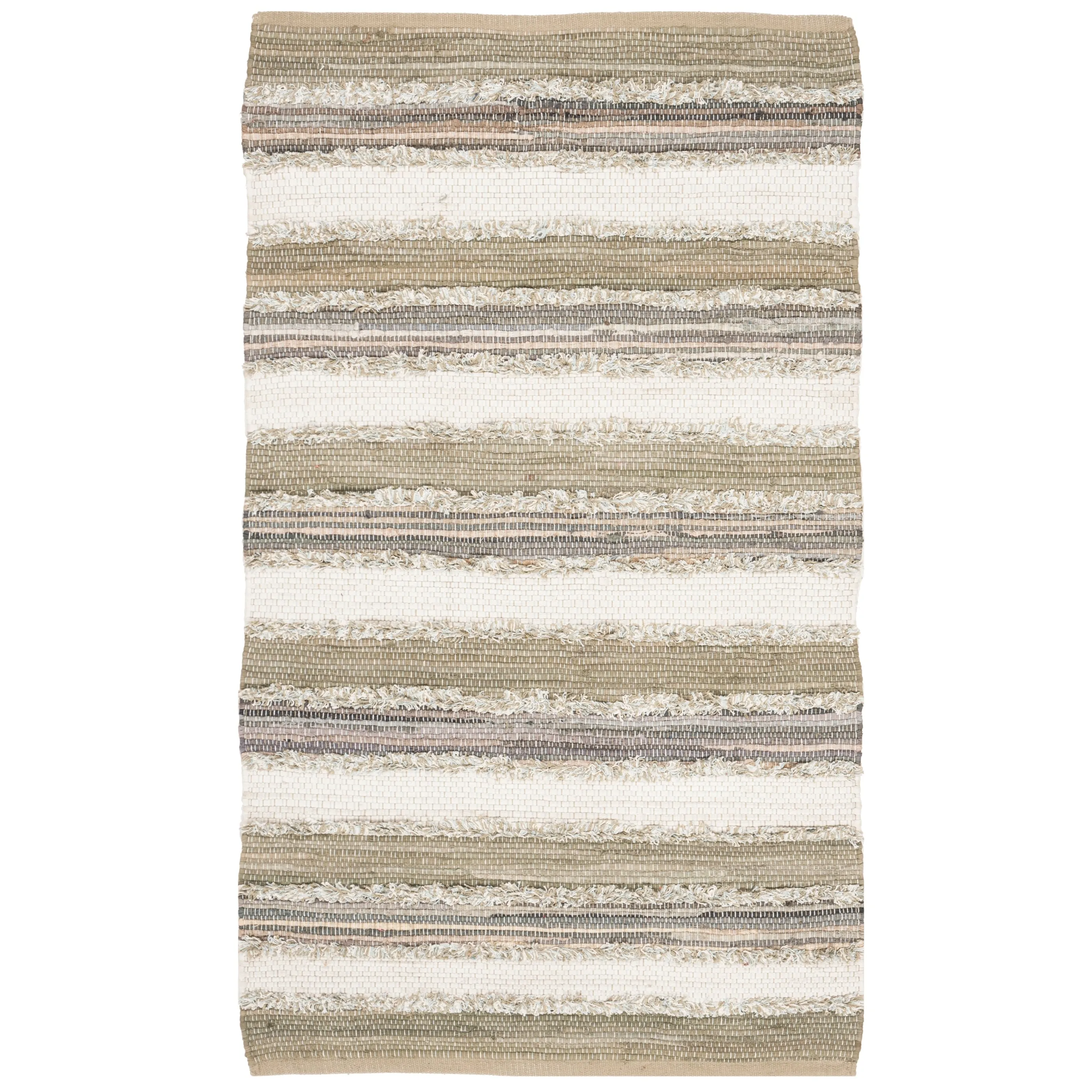 SAFAVIEH Handmade Flatweave Montauk Mridalini Casual Cotton Rug