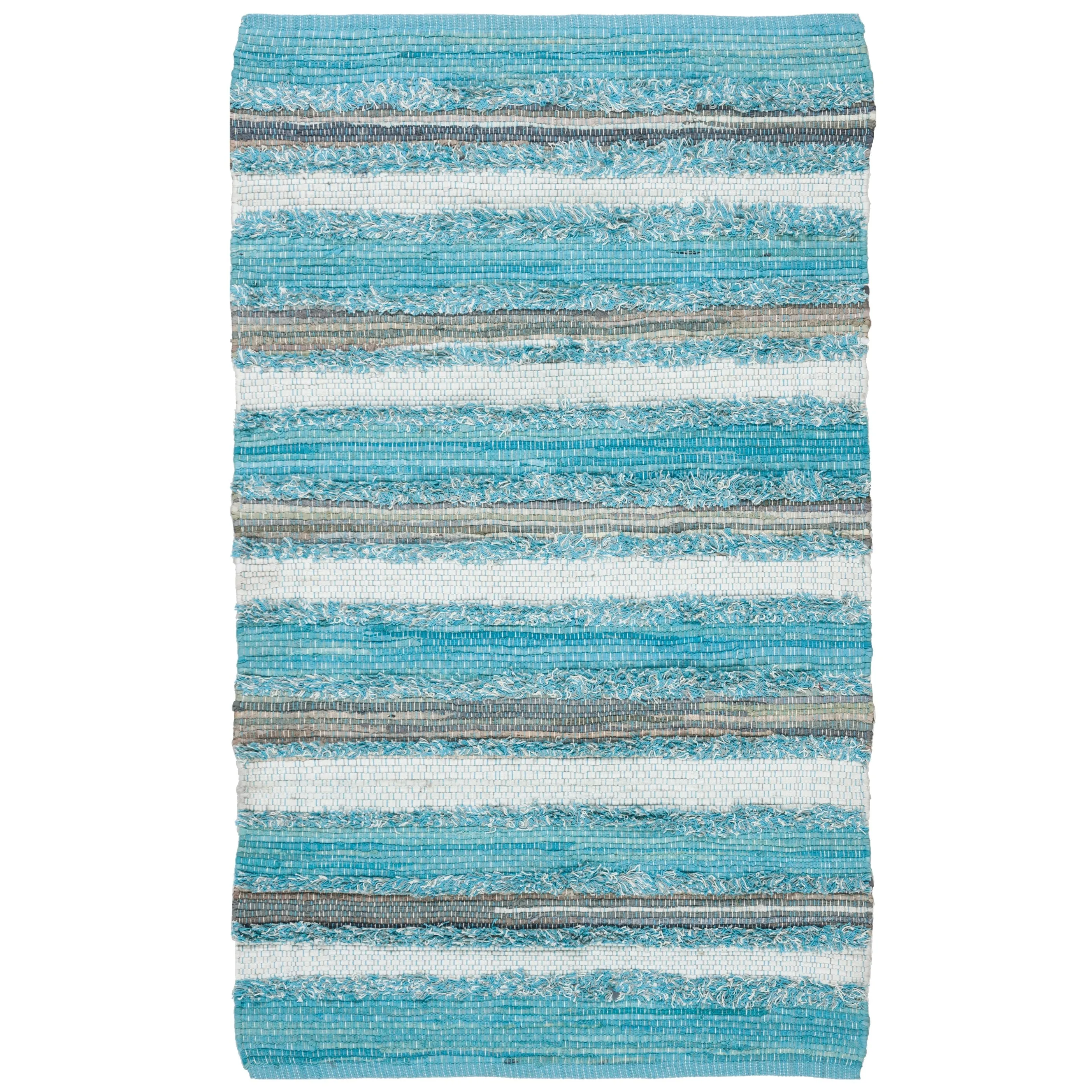 SAFAVIEH Handmade Flatweave Montauk Mridalini Casual Cotton Rug