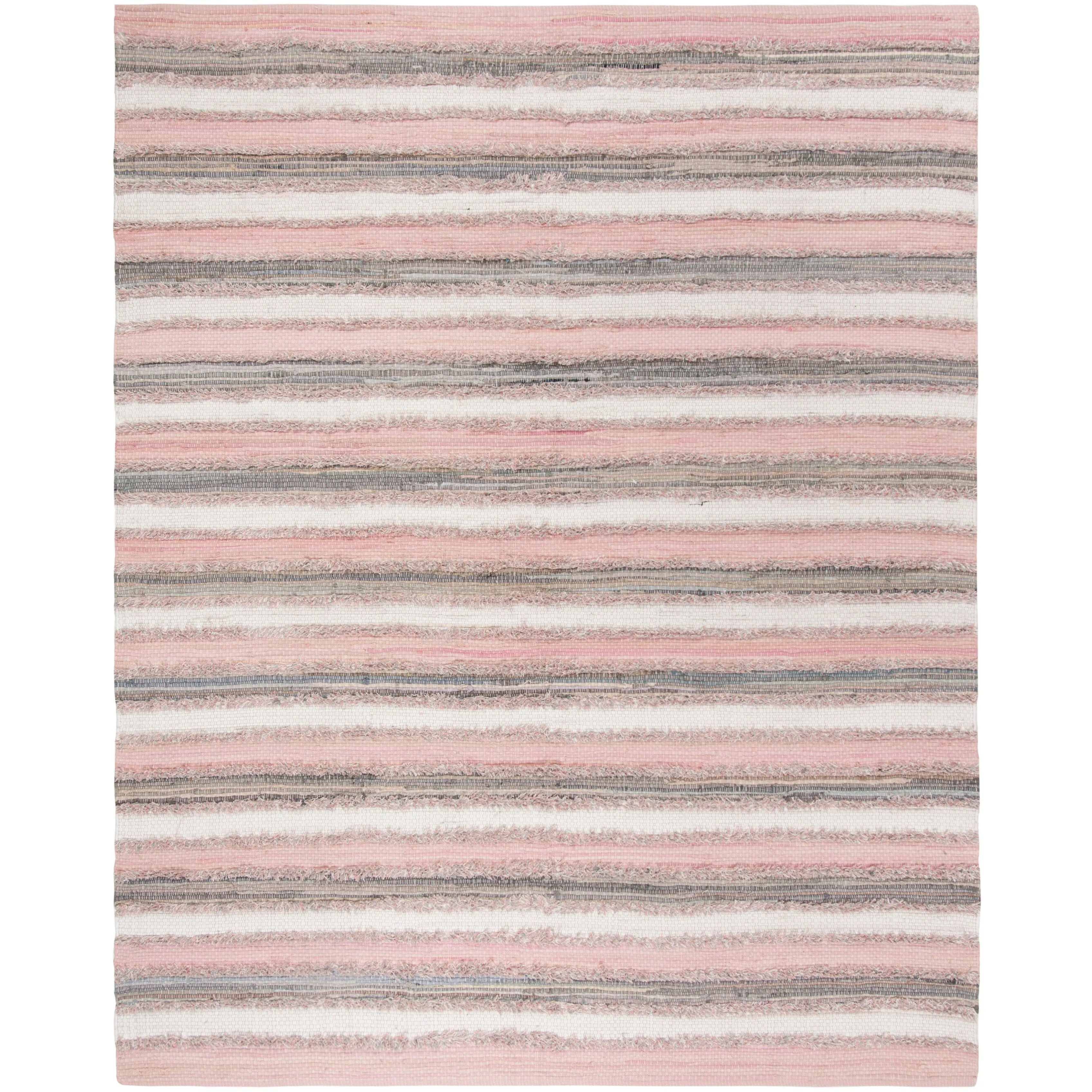 SAFAVIEH Handmade Flatweave Montauk Mridalini Casual Cotton Rug