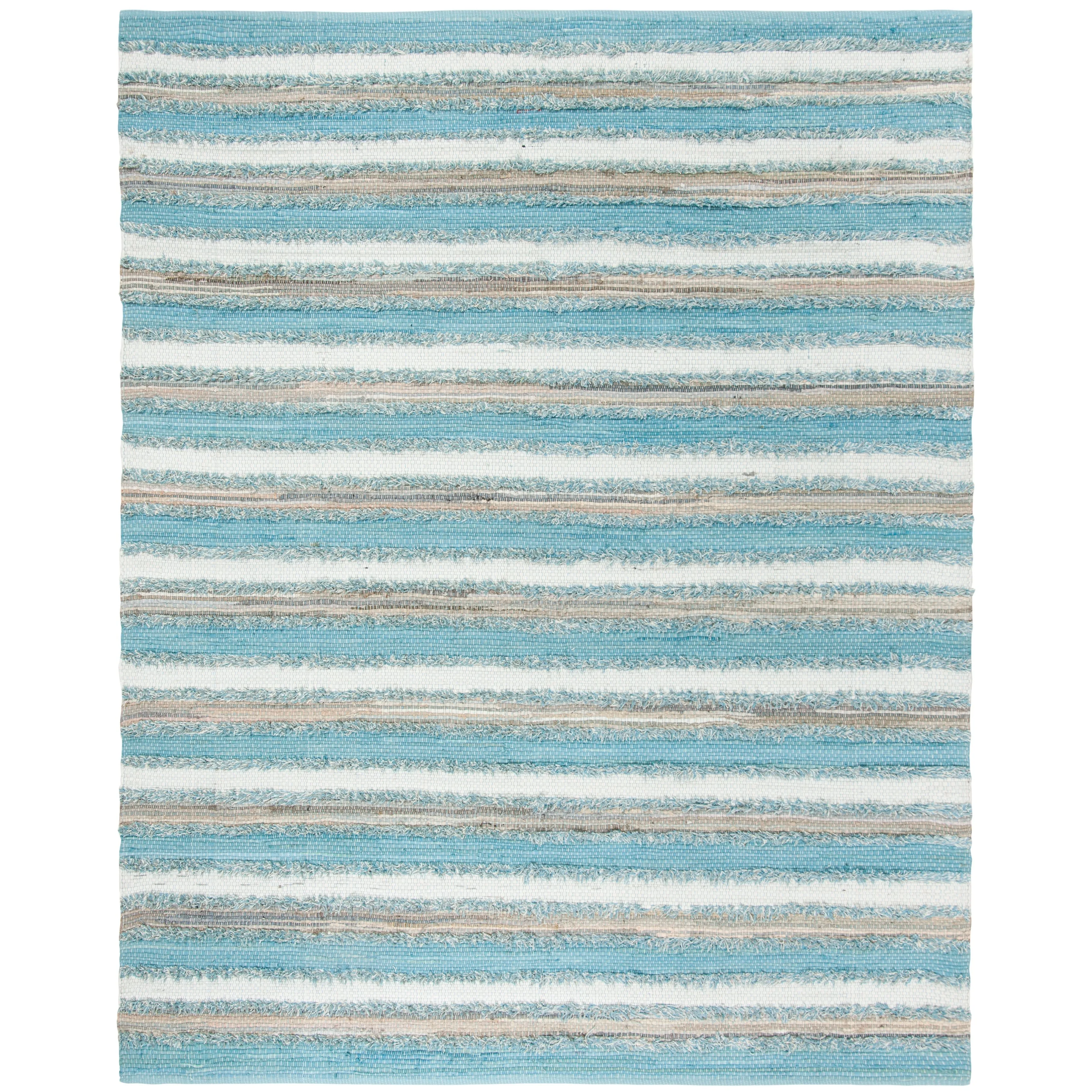 SAFAVIEH Handmade Flatweave Montauk Mridalini Casual Cotton Rug