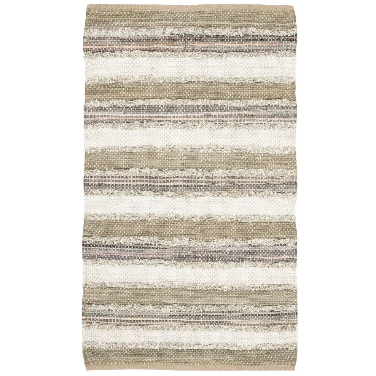 SAFAVIEH Handmade Flatweave Montauk Mridalini Casual Cotton Rug