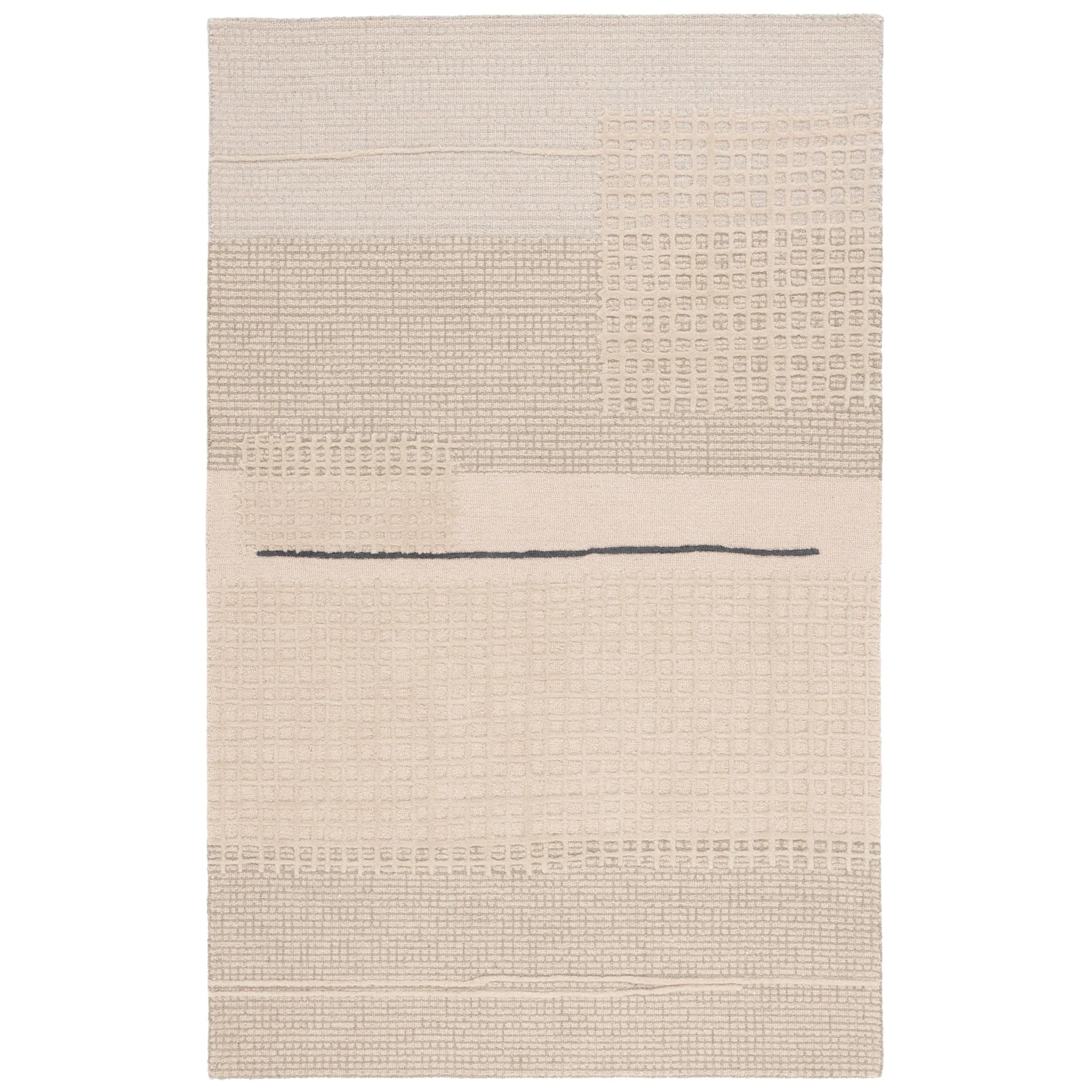 SAFAVIEH Handmade Genre Theofano Mid-Century Modern Wool Rug