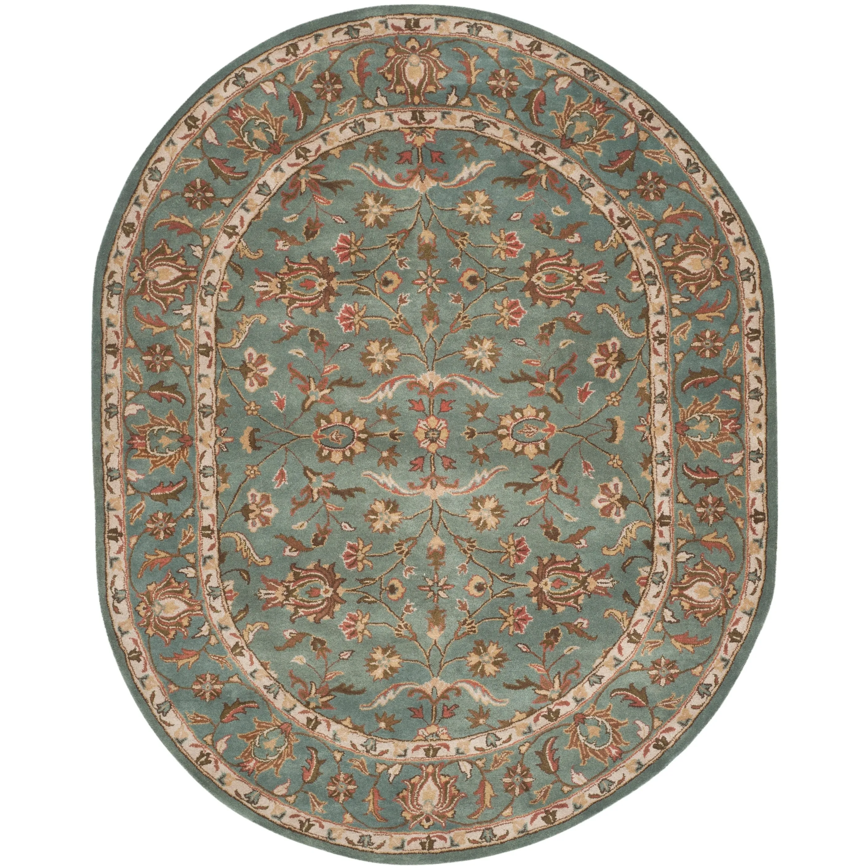 SAFAVIEH Handmade Heritage Bloomfield Traditional Oriental Wool Rug