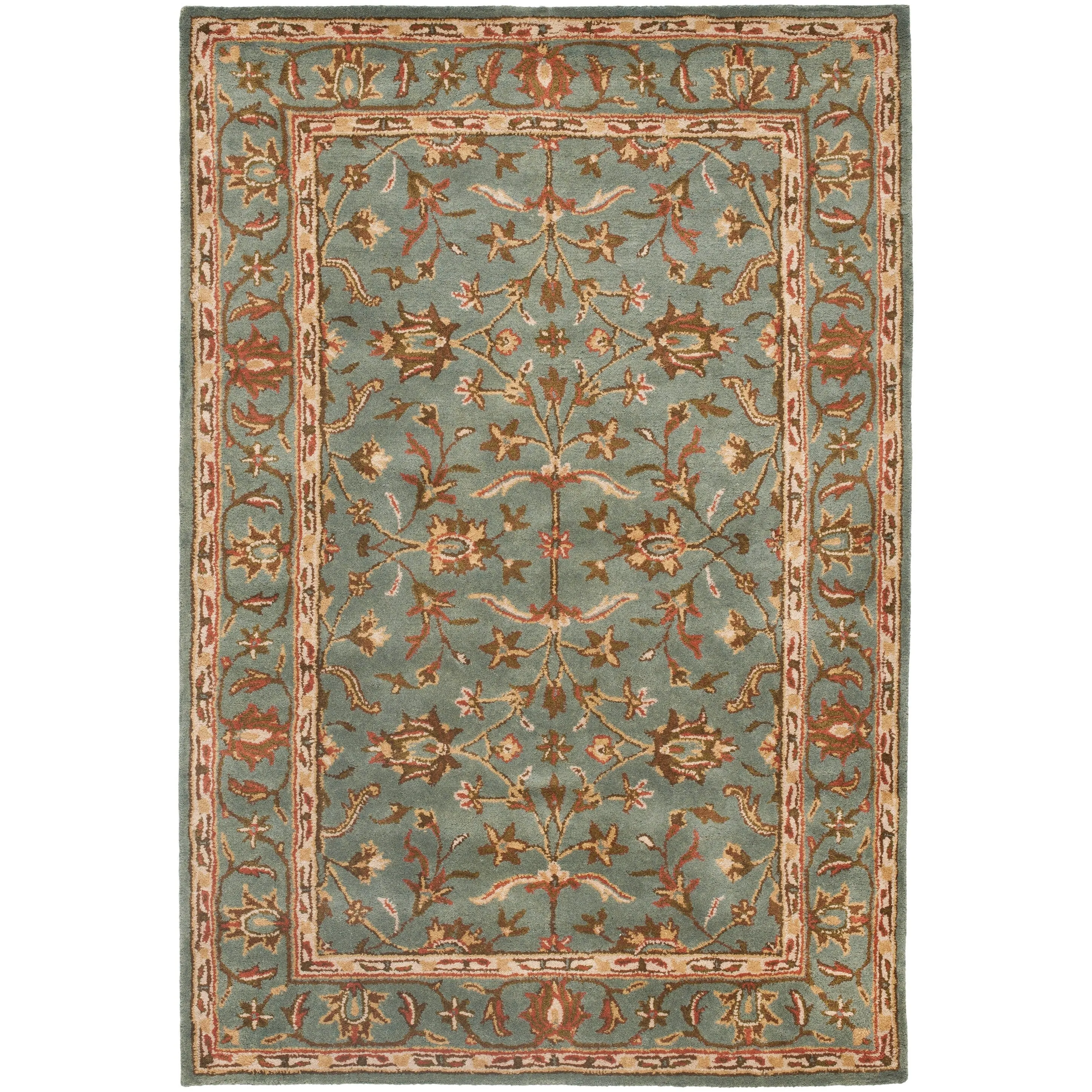 SAFAVIEH Handmade Heritage Bloomfield Traditional Oriental Wool Rug