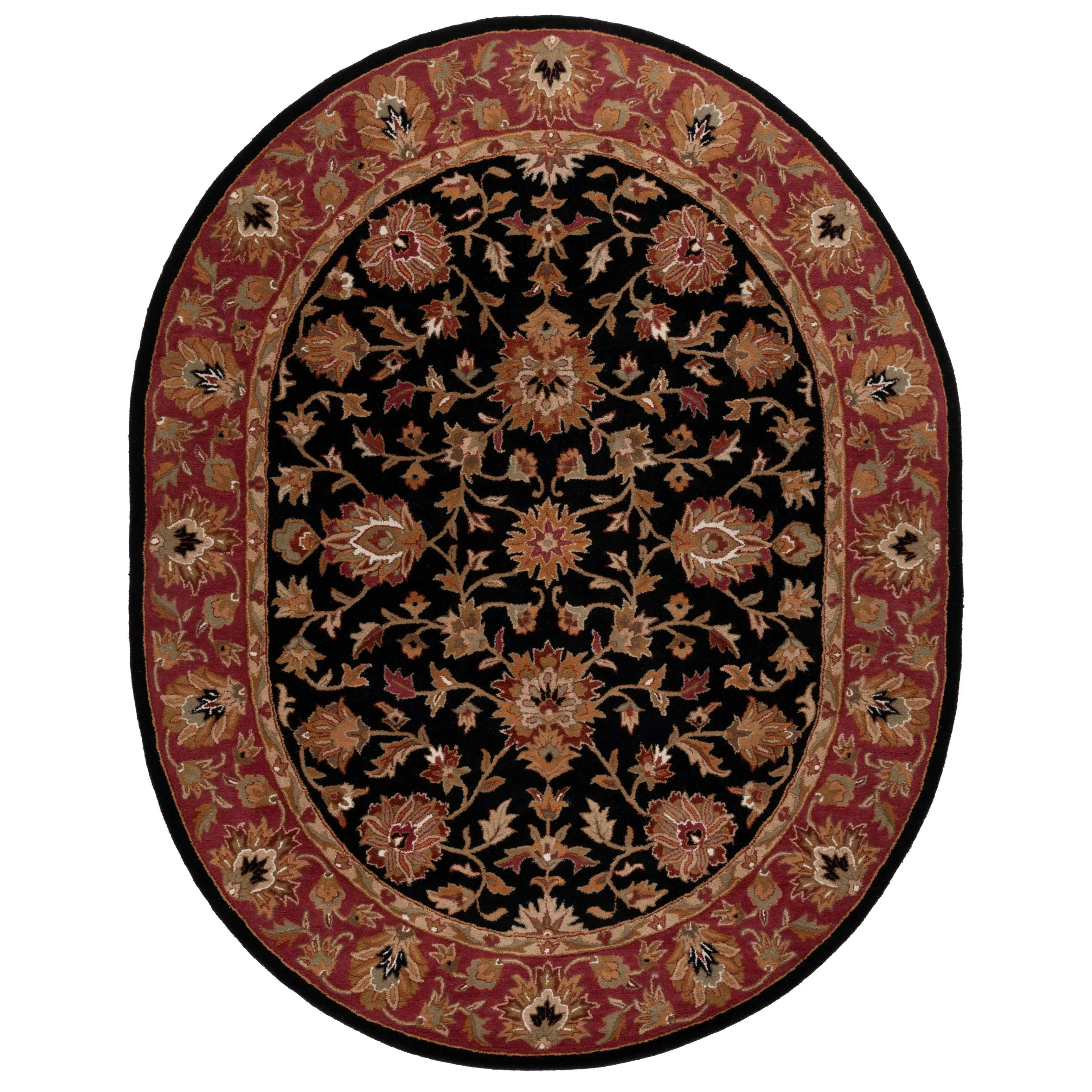 SAFAVIEH Handmade Heritage Burkhild Traditional Oriental Wool Rug