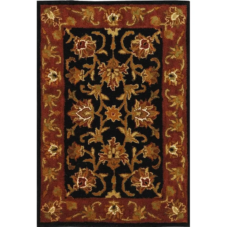 SAFAVIEH Handmade Heritage Burkhild Traditional Oriental Wool Rug