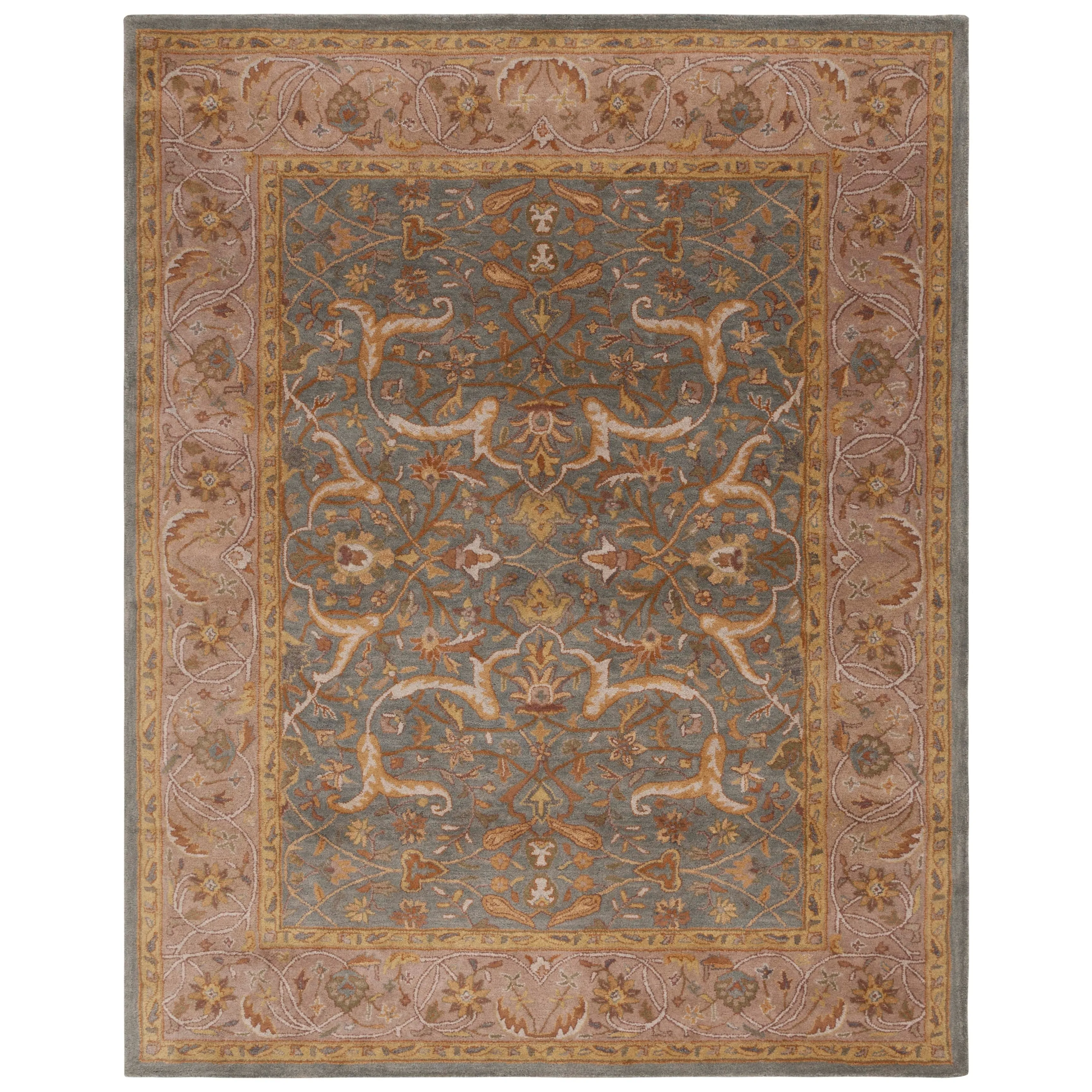 SAFAVIEH Handmade Heritage Folklore Traditional Oriental Wool Rug