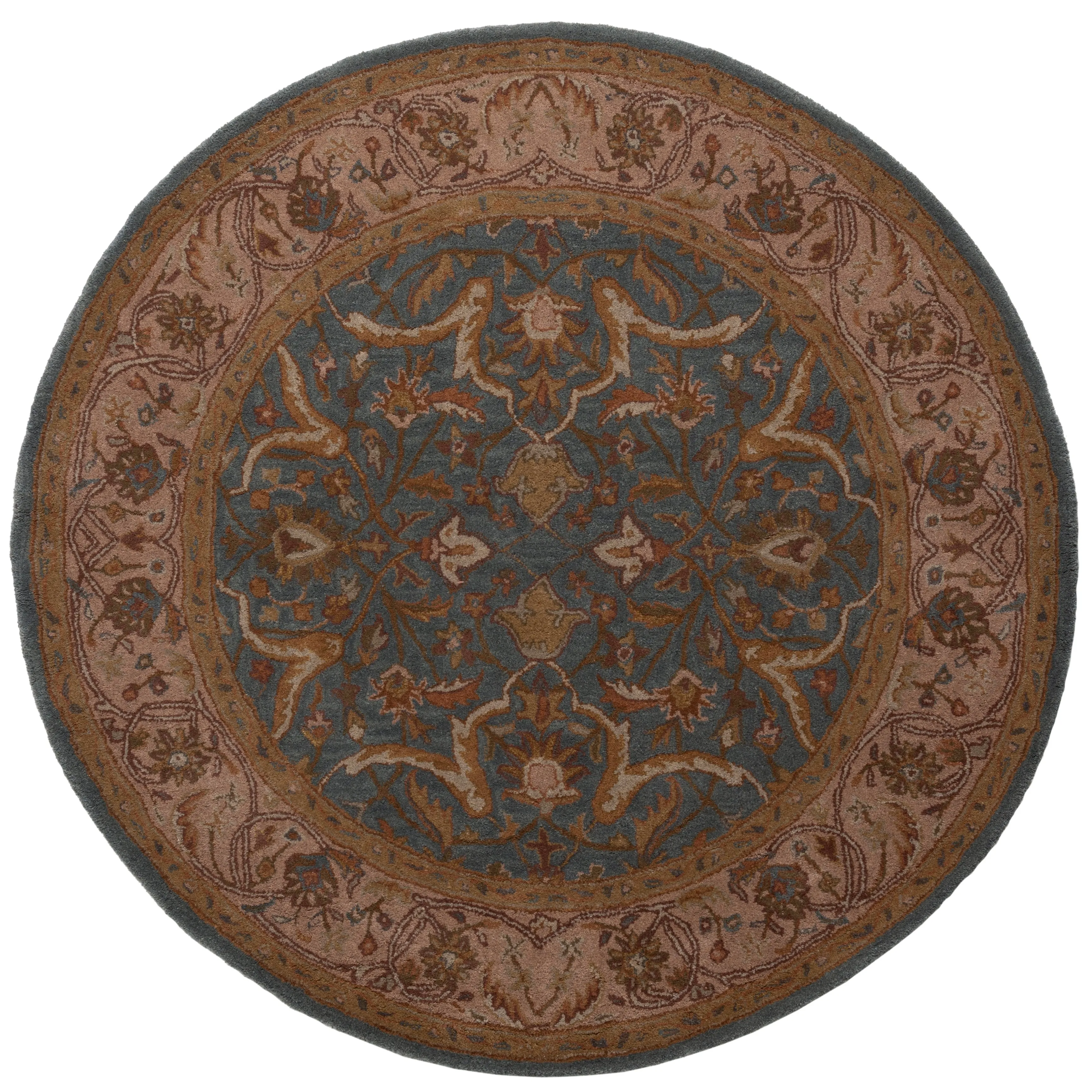 SAFAVIEH Handmade Heritage Folklore Traditional Oriental Wool Rug