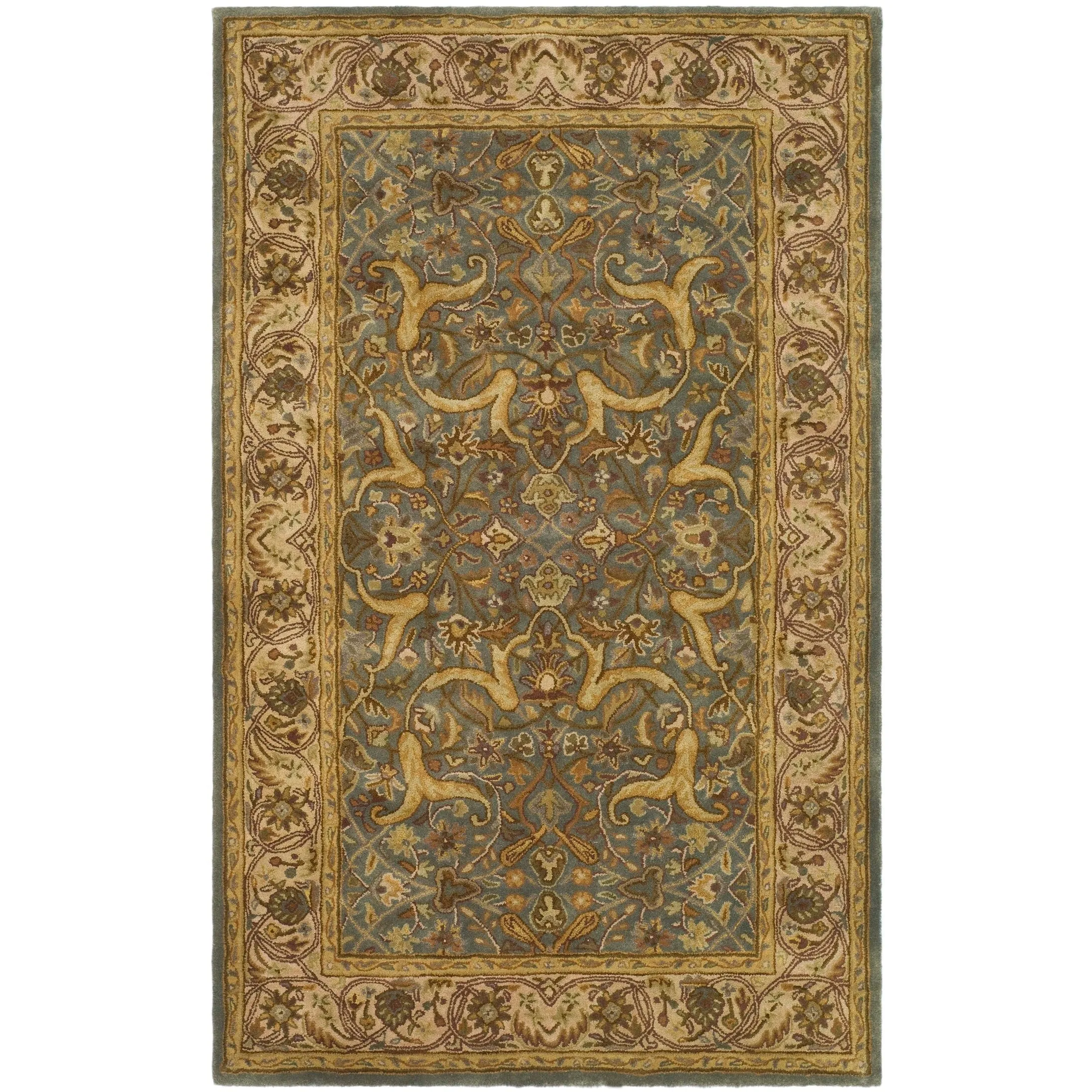 SAFAVIEH Handmade Heritage Folklore Traditional Oriental Wool Rug