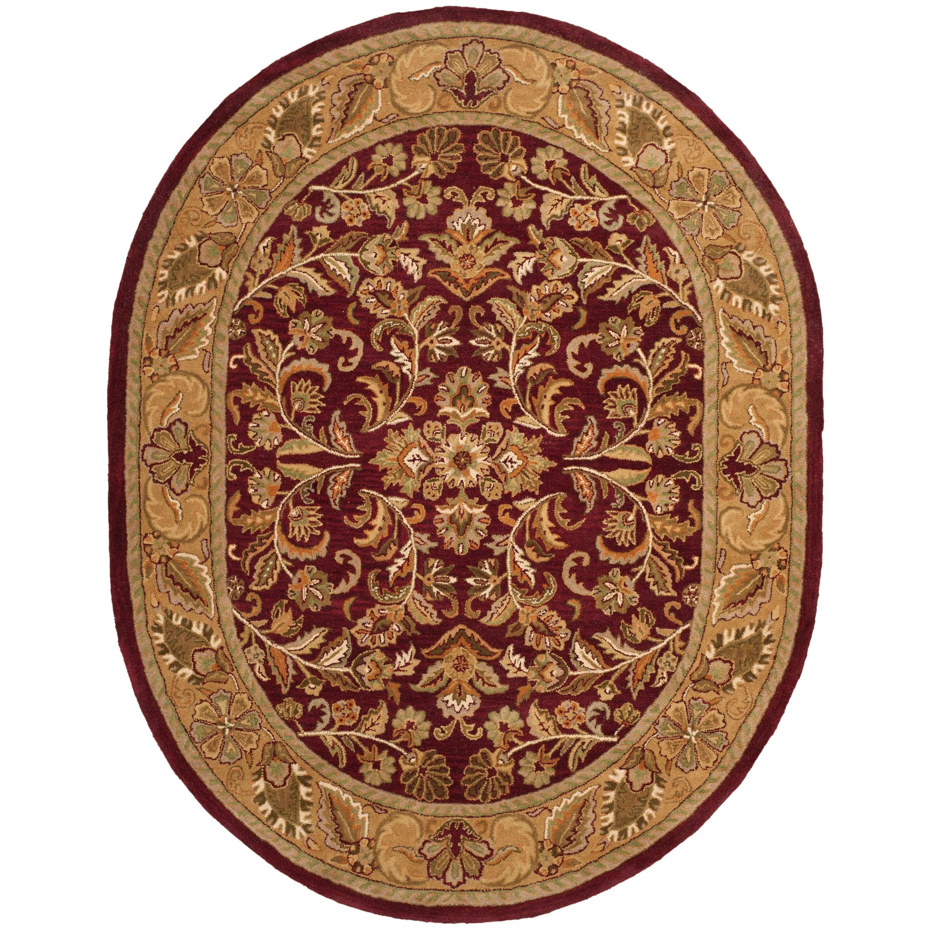 SAFAVIEH Handmade Heritage Gullu Traditional Oriental Wool Rug