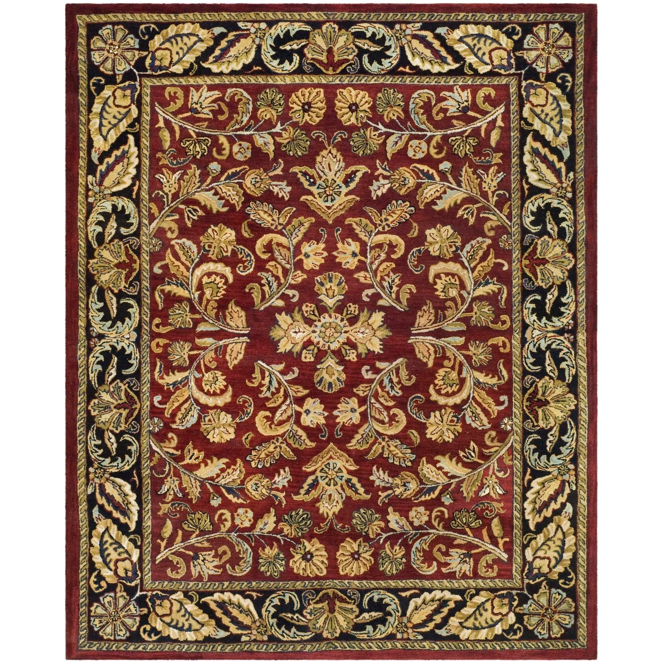 SAFAVIEH Handmade Heritage Gullu Traditional Oriental Wool Rug