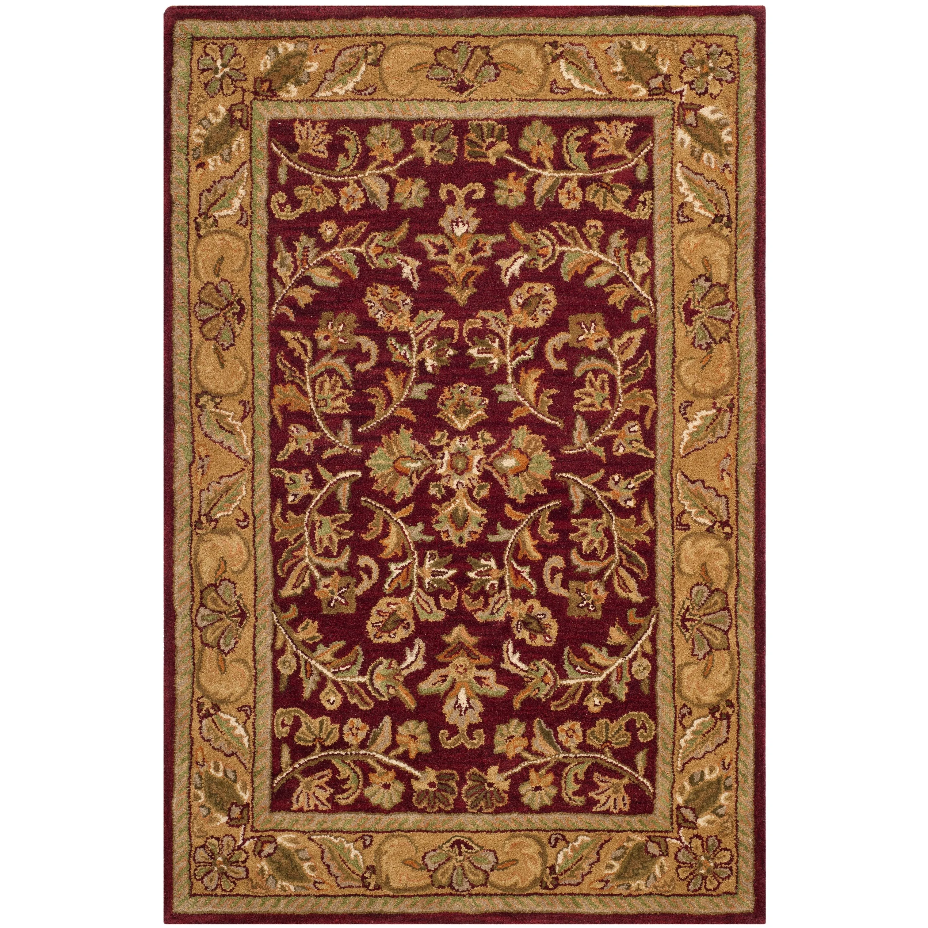 SAFAVIEH Handmade Heritage Gullu Traditional Oriental Wool Rug