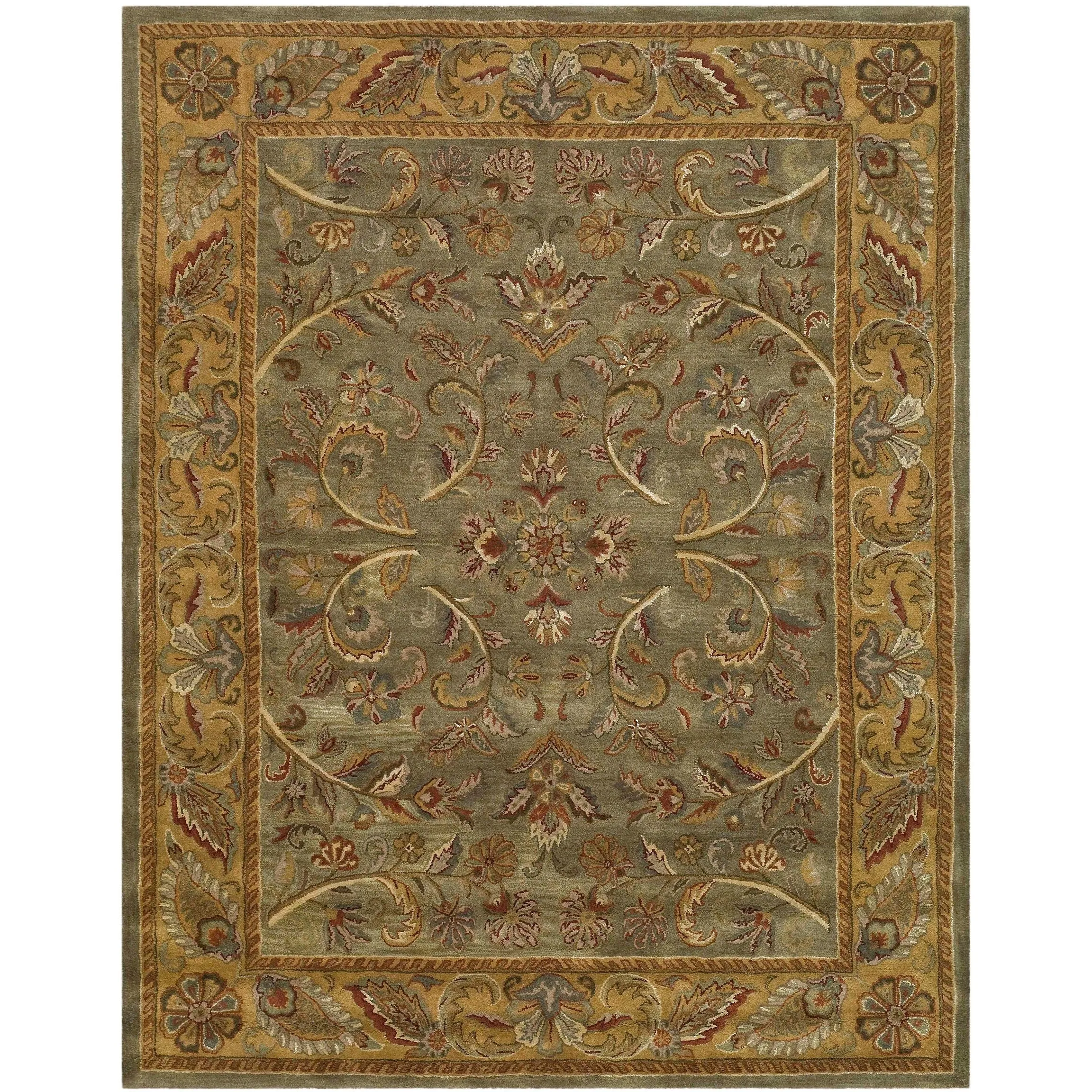 SAFAVIEH Handmade Heritage Gullu Traditional Oriental Wool Rug