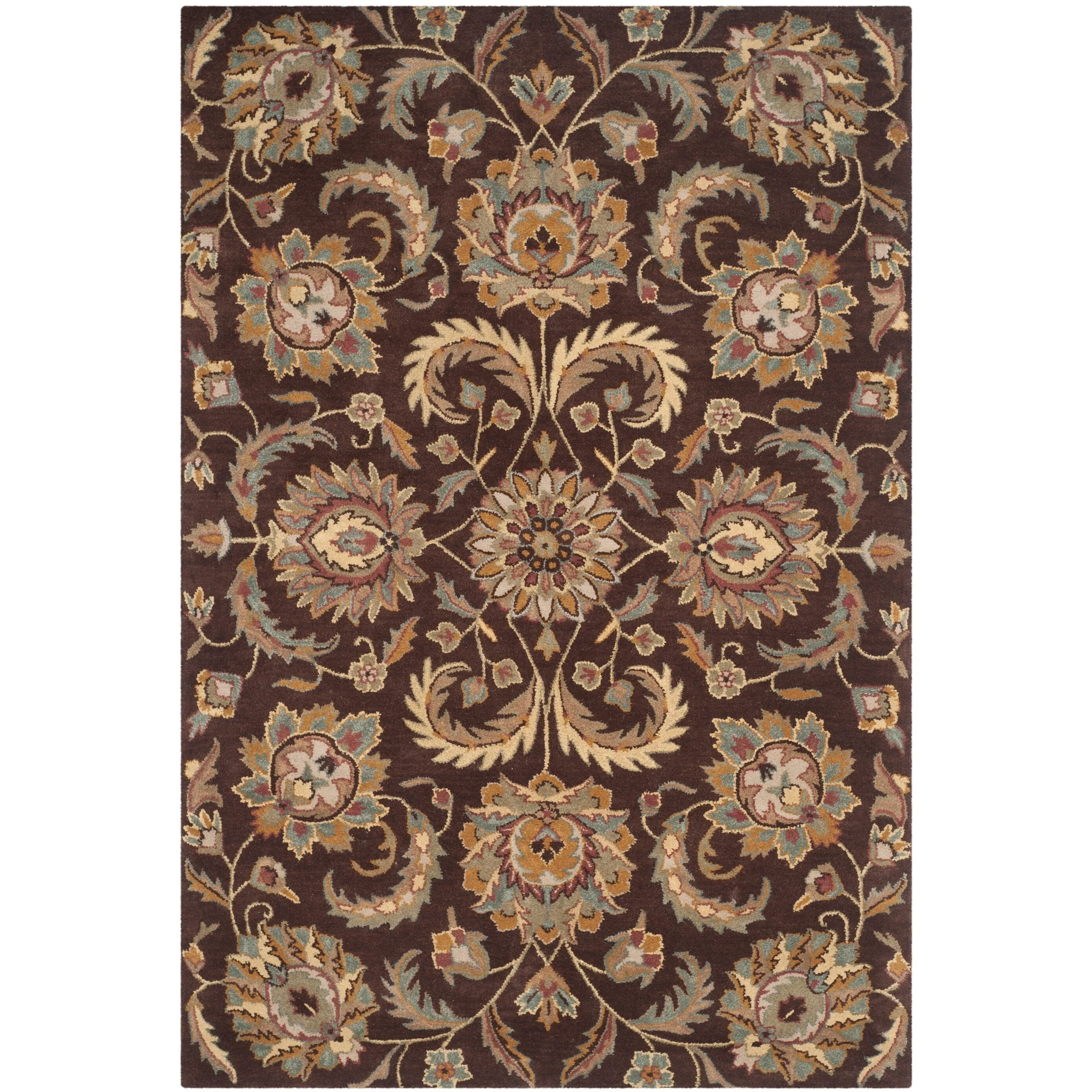 SAFAVIEH Handmade Heritage Hrissoula Traditional Oriental Wool Rug