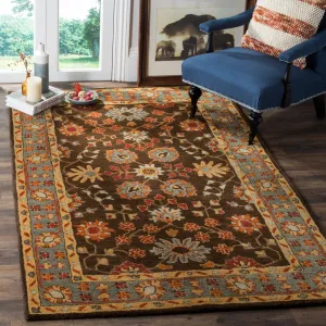SAFAVIEH Handmade Heritage Ikat Marsh Traditional Oriental Wool Rug
