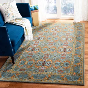 SAFAVIEH Handmade Heritage Ikat Pendant Traditional Oriental Wool Rug
