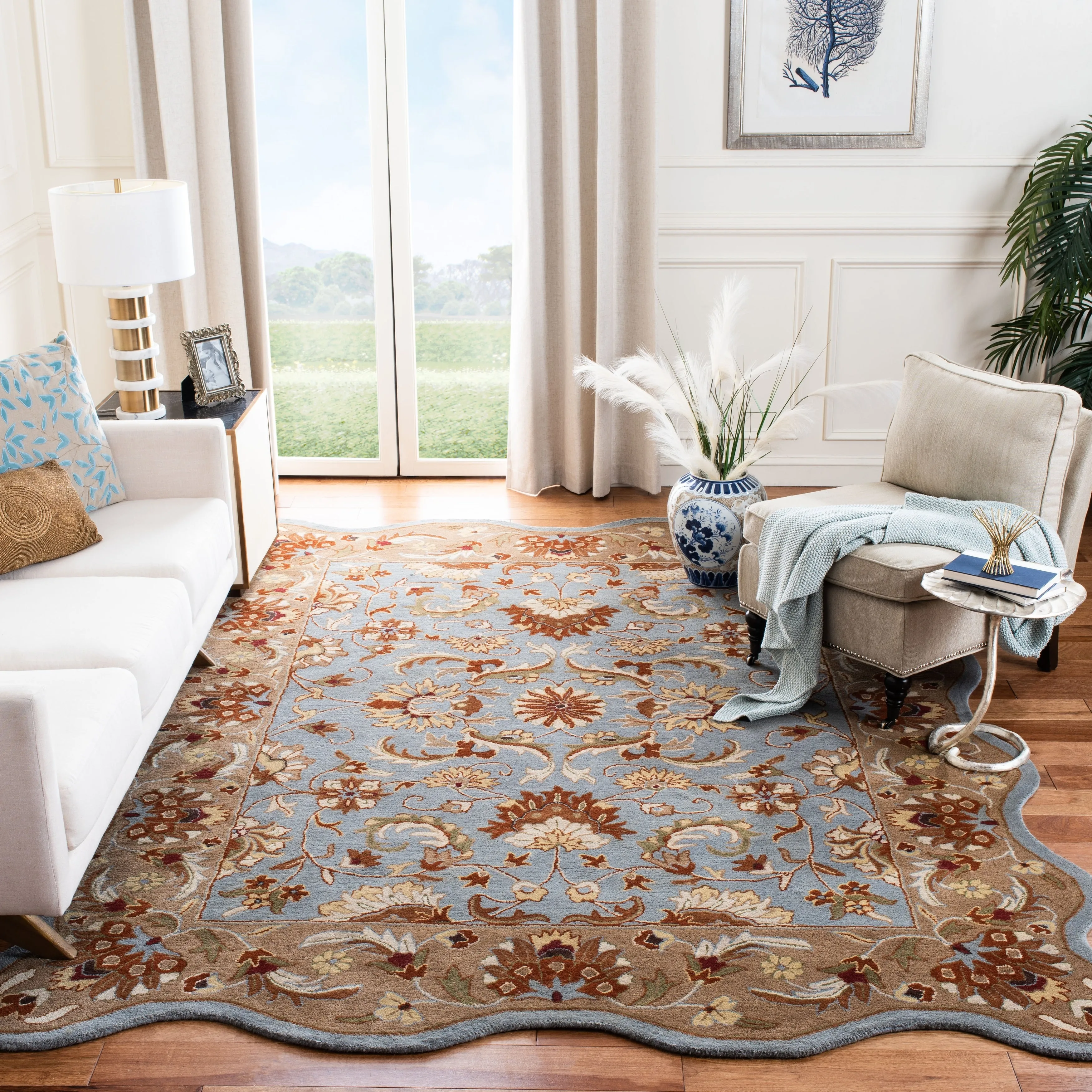 SAFAVIEH Handmade Heritage Imperial Palace Traditional Oriental Wool Rug