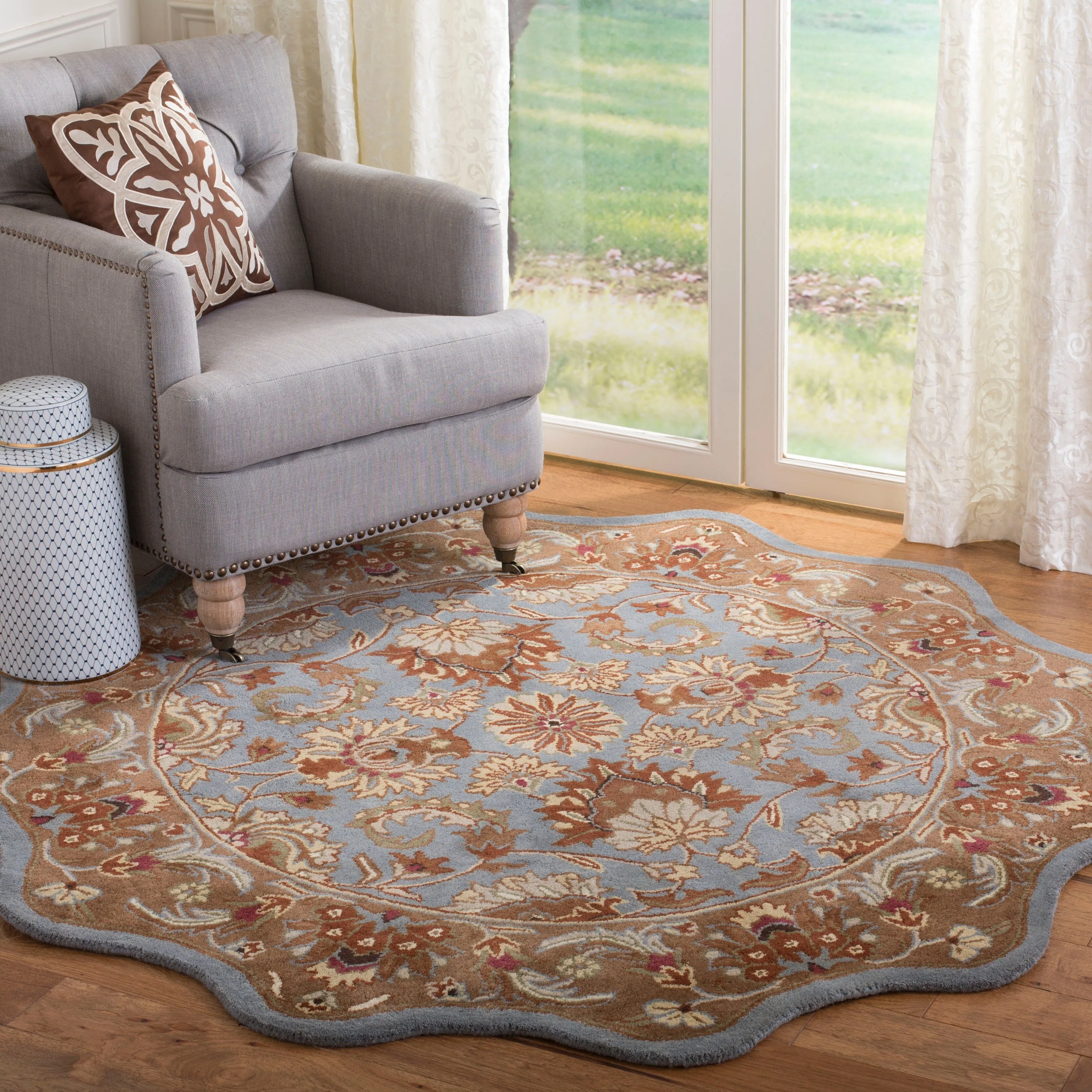 SAFAVIEH Handmade Heritage Imperial Palace Traditional Oriental Wool Rug