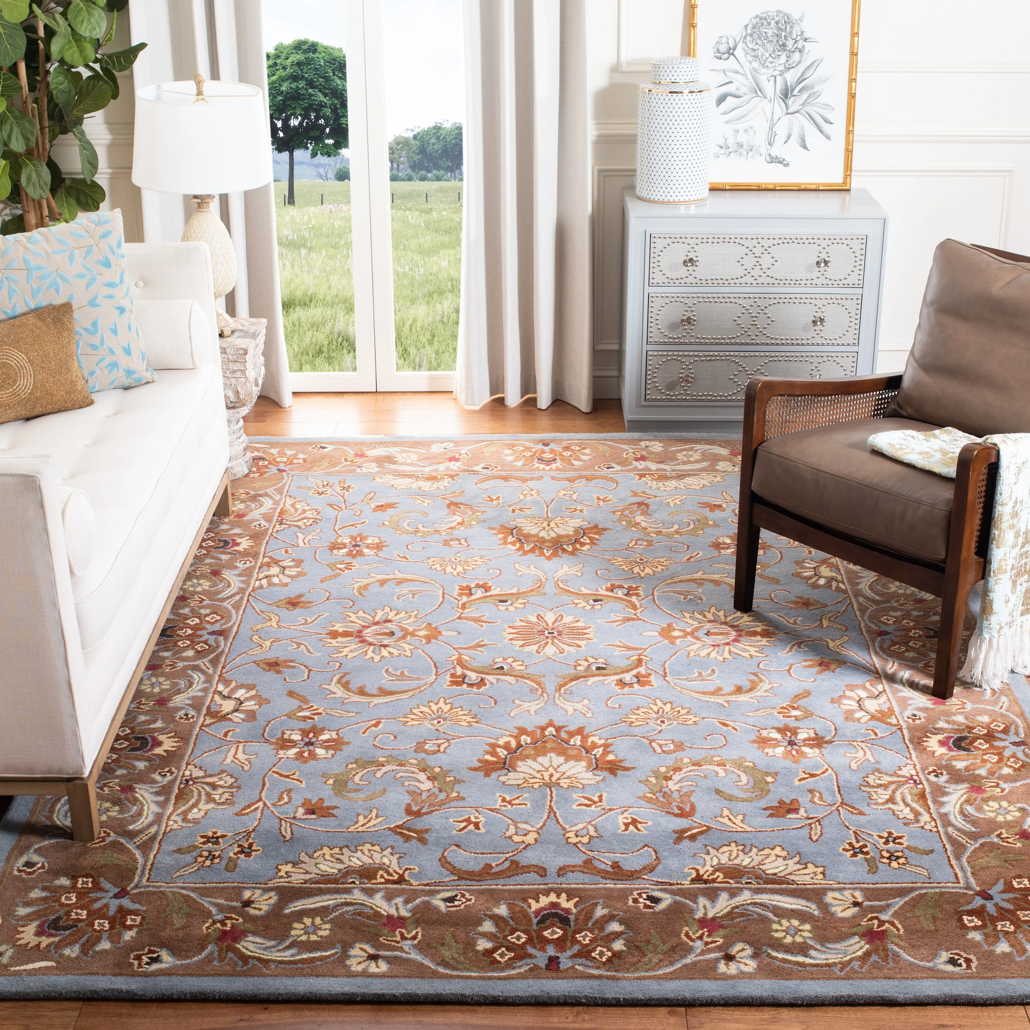 SAFAVIEH Handmade Heritage Imperial Palace Traditional Oriental Wool Rug