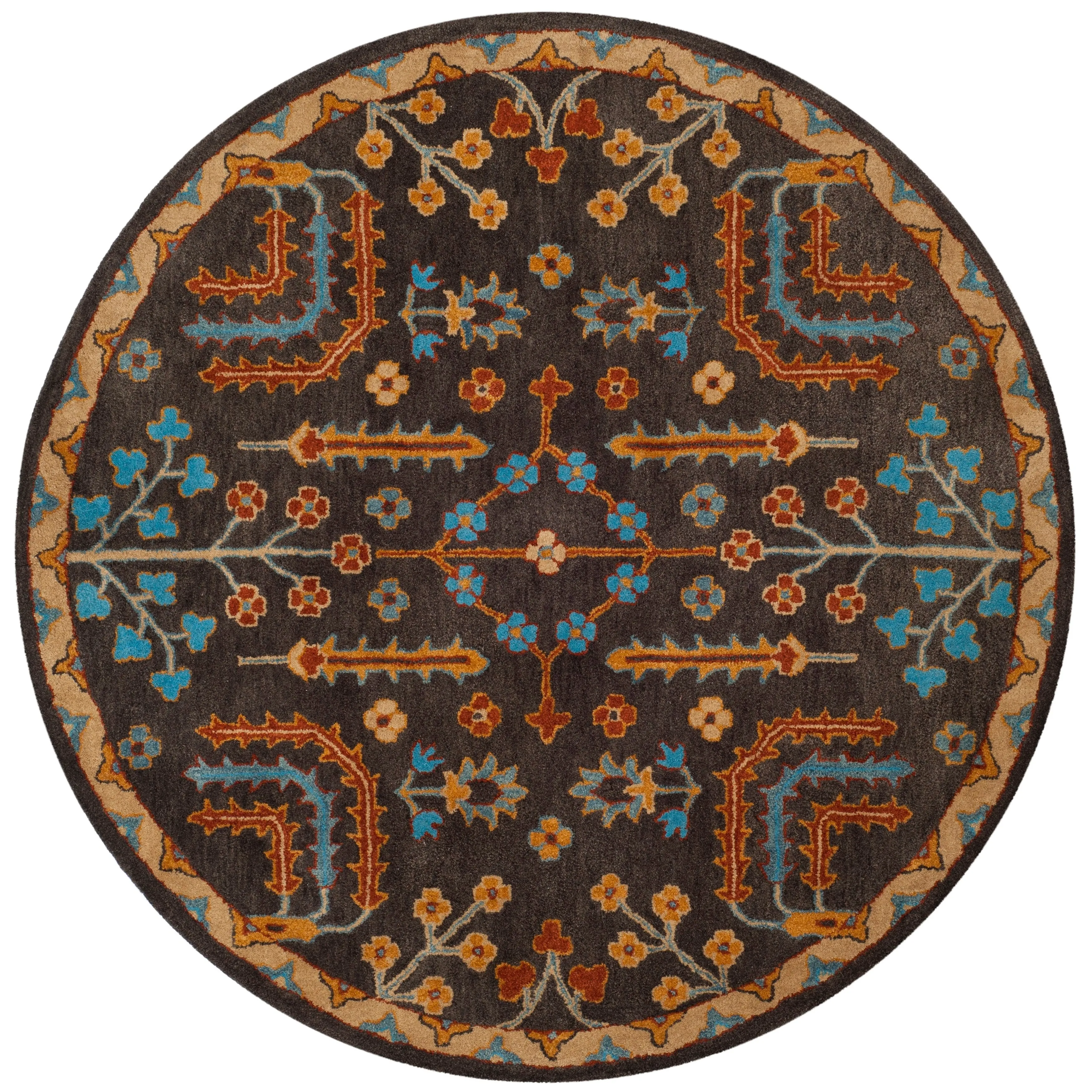 SAFAVIEH Handmade Heritage Journey Traditional Oriental Wool Rug