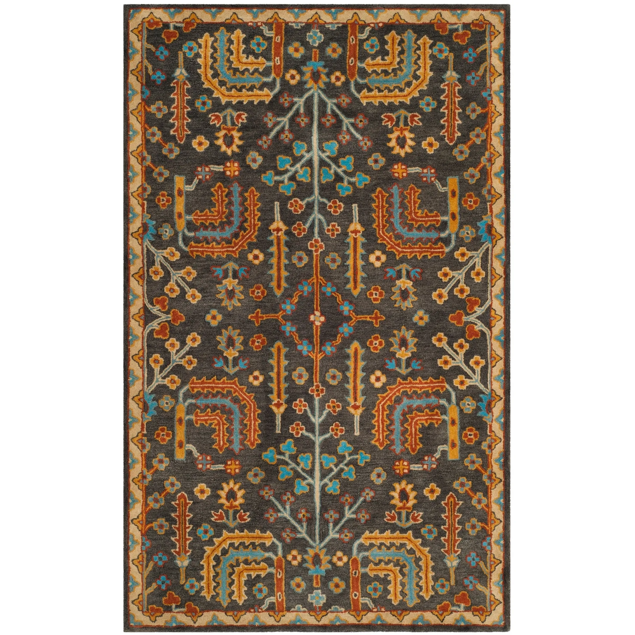 SAFAVIEH Handmade Heritage Journey Traditional Oriental Wool Rug