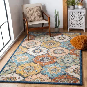 SAFAVIEH Handmade Heritage Medallions Traditional Wool Rug
