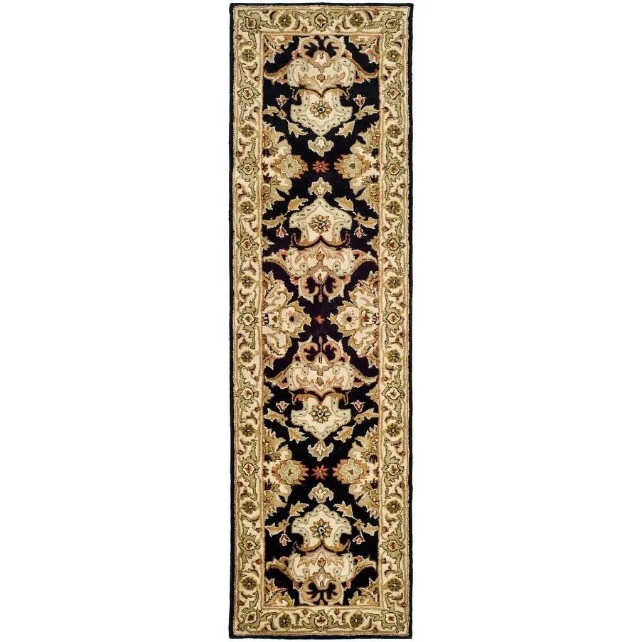 SAFAVIEH Handmade Heritage Ogee Dot Traditional Oriental Wool Rug
